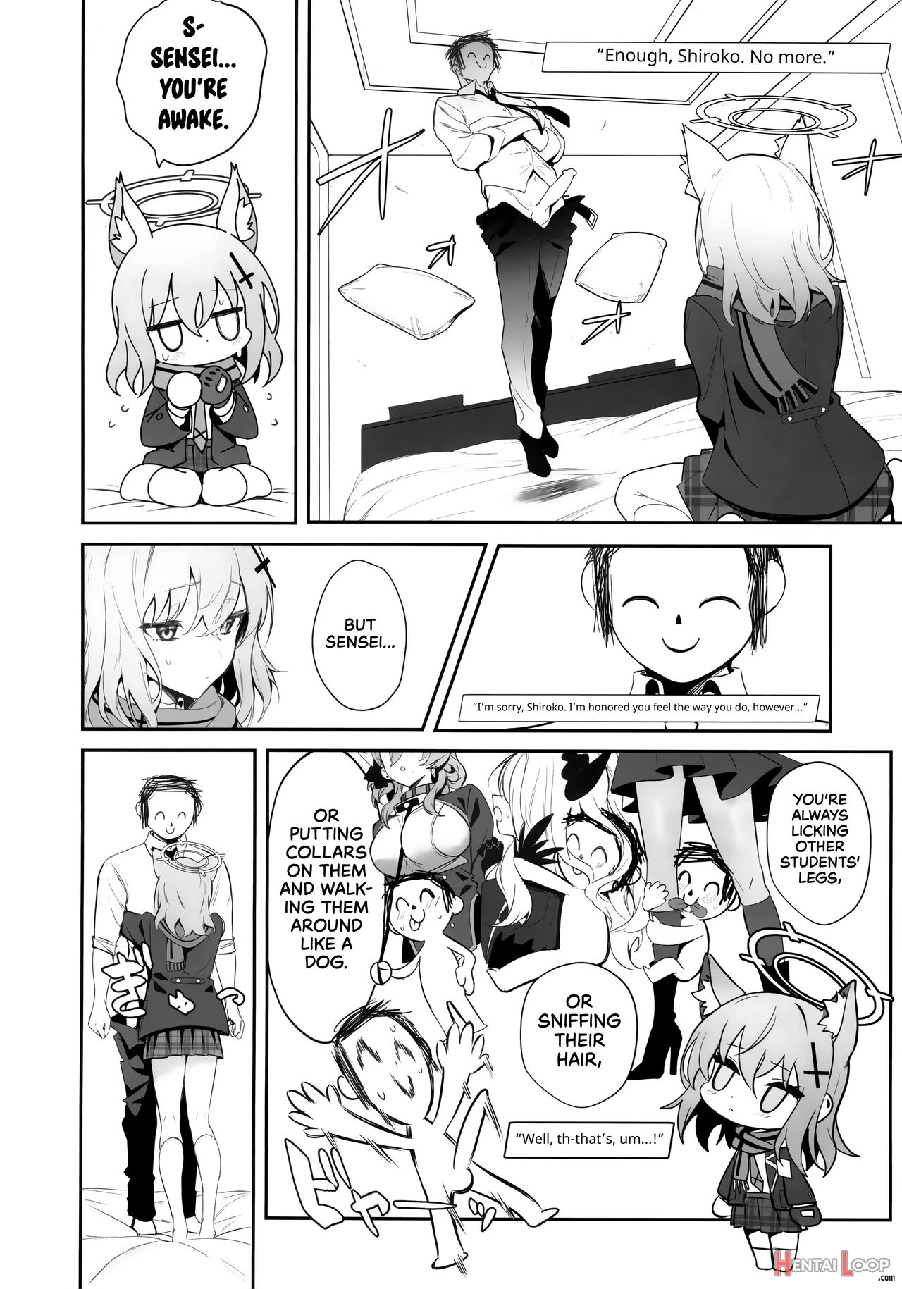 Byuruaka~seiyoku Tuyotuyo Shiroko To Rabuho Ecchi~ page 9