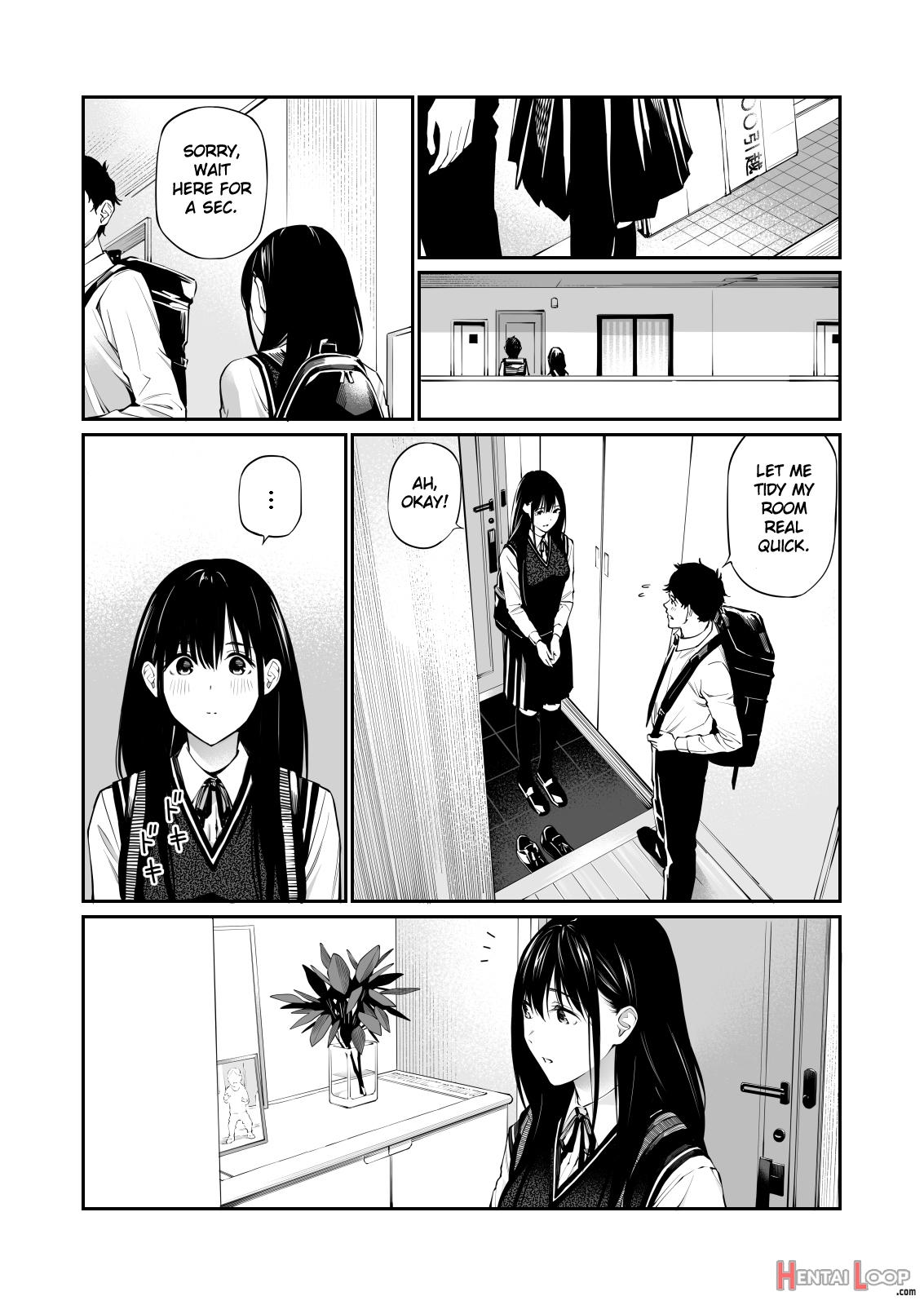 Kare No Shiranai Himitsu O Irete. page 10