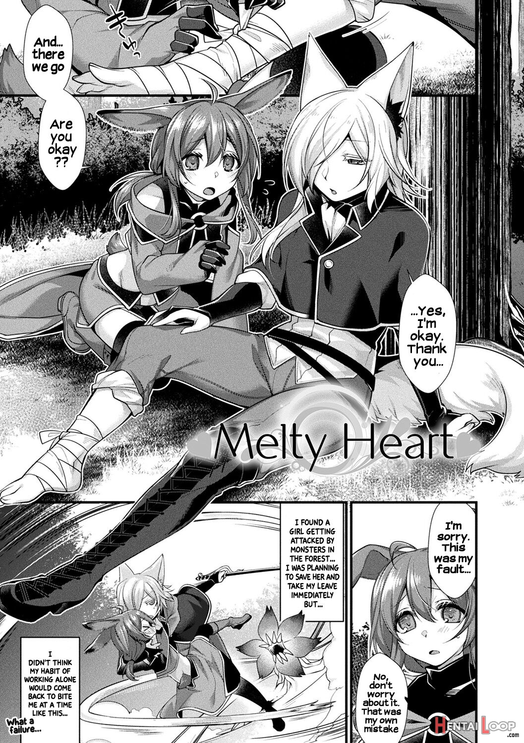 Melty Heart page 1