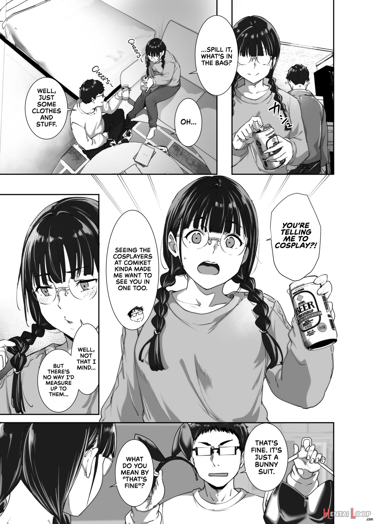 Otaku Tomodachi To No Sex Wa Saikou Ni Kimochi Ii 2 page 26