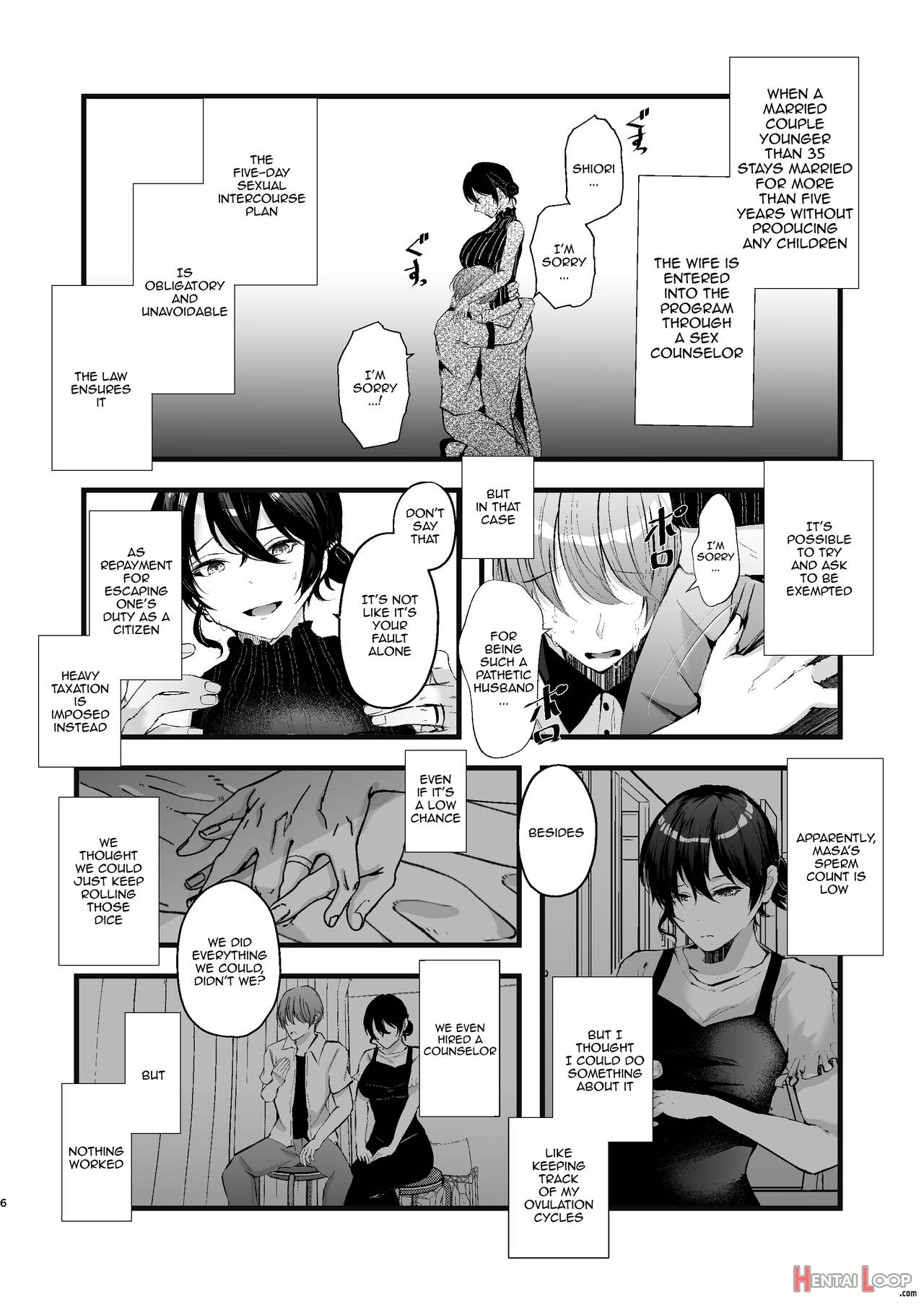 Seifu Kounin Sex Counselor Ni Netorareta Boku No Tsuma page 5