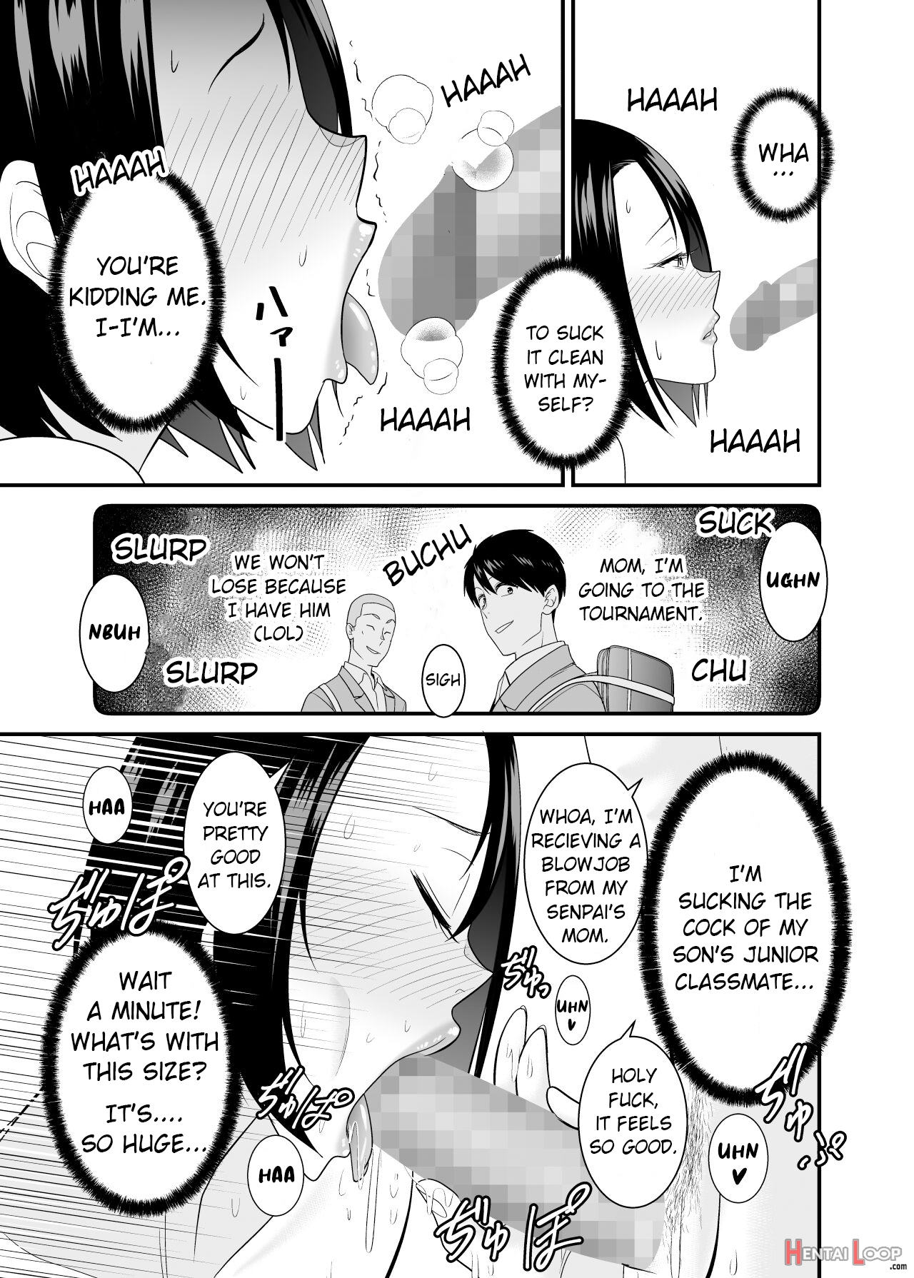 Sugu Okoru Ore No Hahaoya Ga Mukatsuku Dqn Kouhai Ni Netorareta page 40