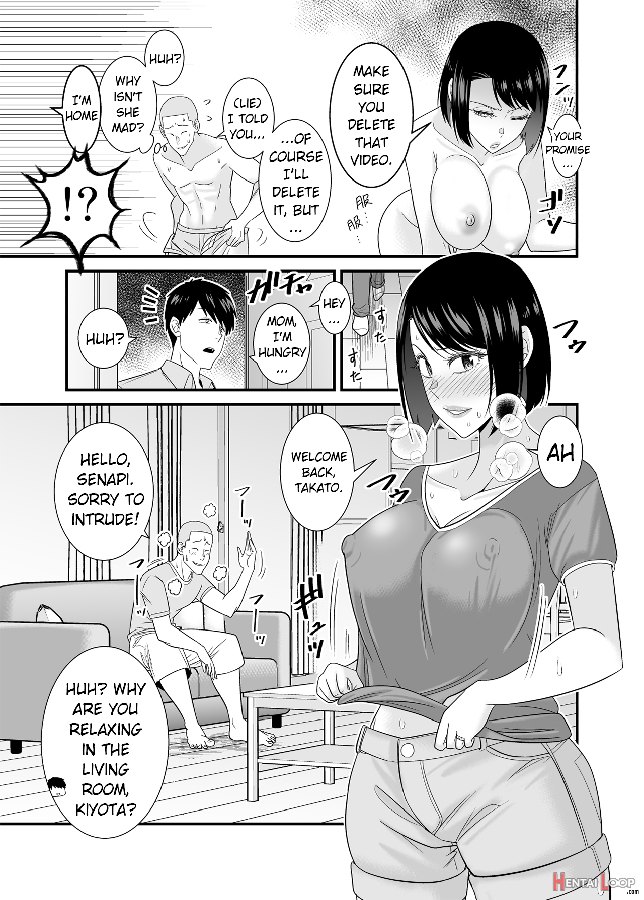 Sugu Okoru Ore No Hahaoya Ga Mukatsuku Dqn Kouhai Ni Netorareta page 58