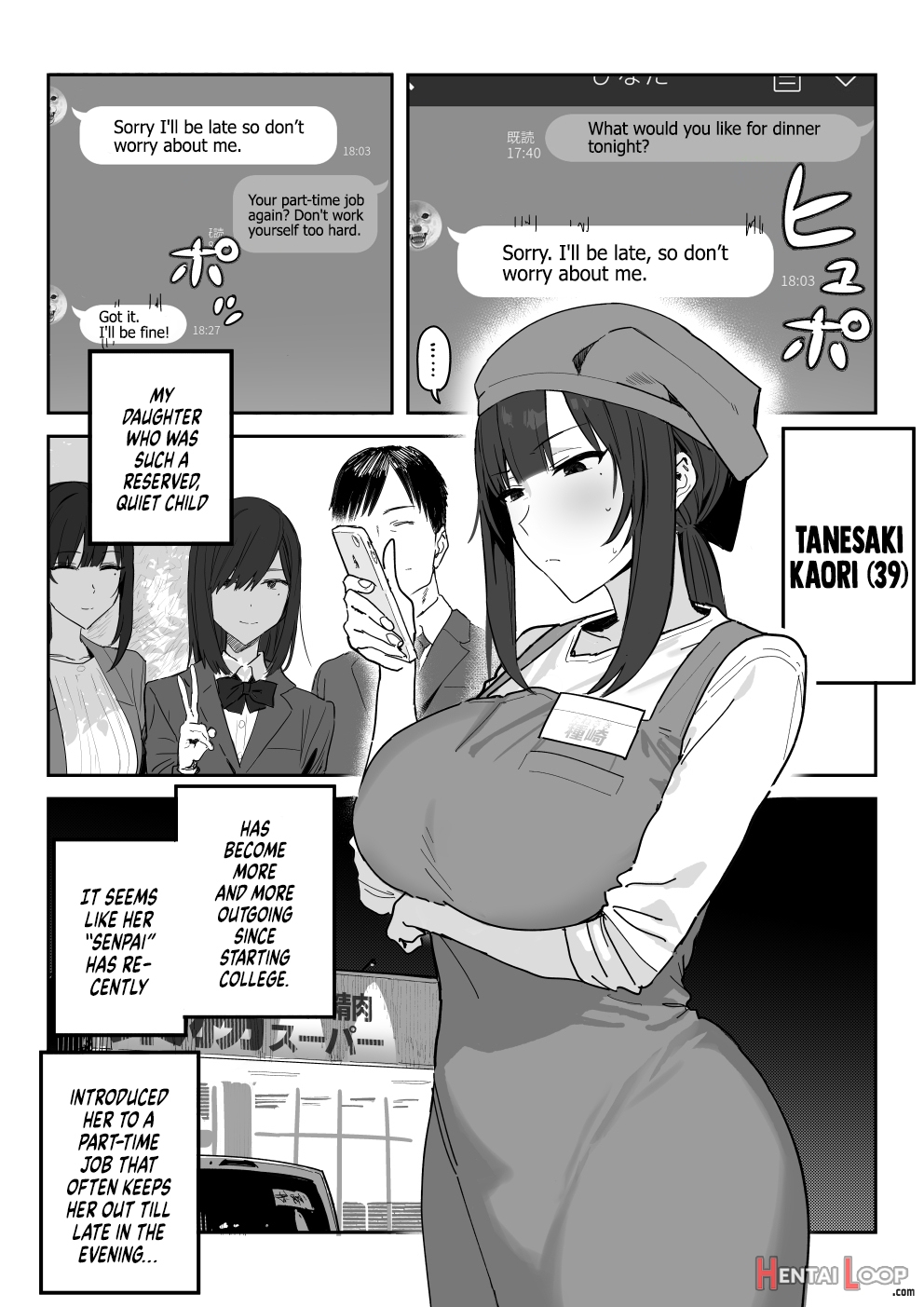 Tanesaki Kaori (39), Musume No Kawari Ni Doujin Av Debut page 2