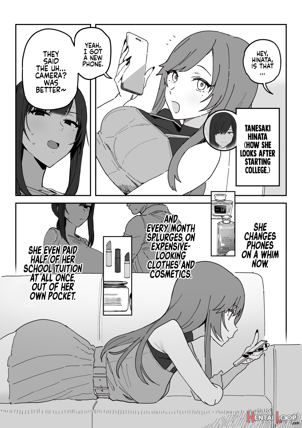 Tanesaki Kaori (39), Musume No Kawari Ni Doujin Av Debut page 3