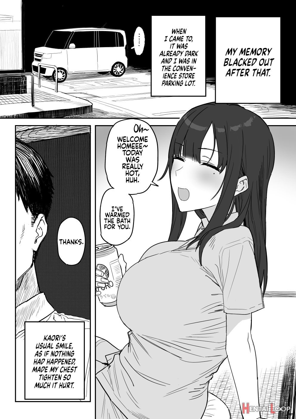 Tanesaki Kaori (39), Musume No Kawari Ni Doujin Av Debut page 74