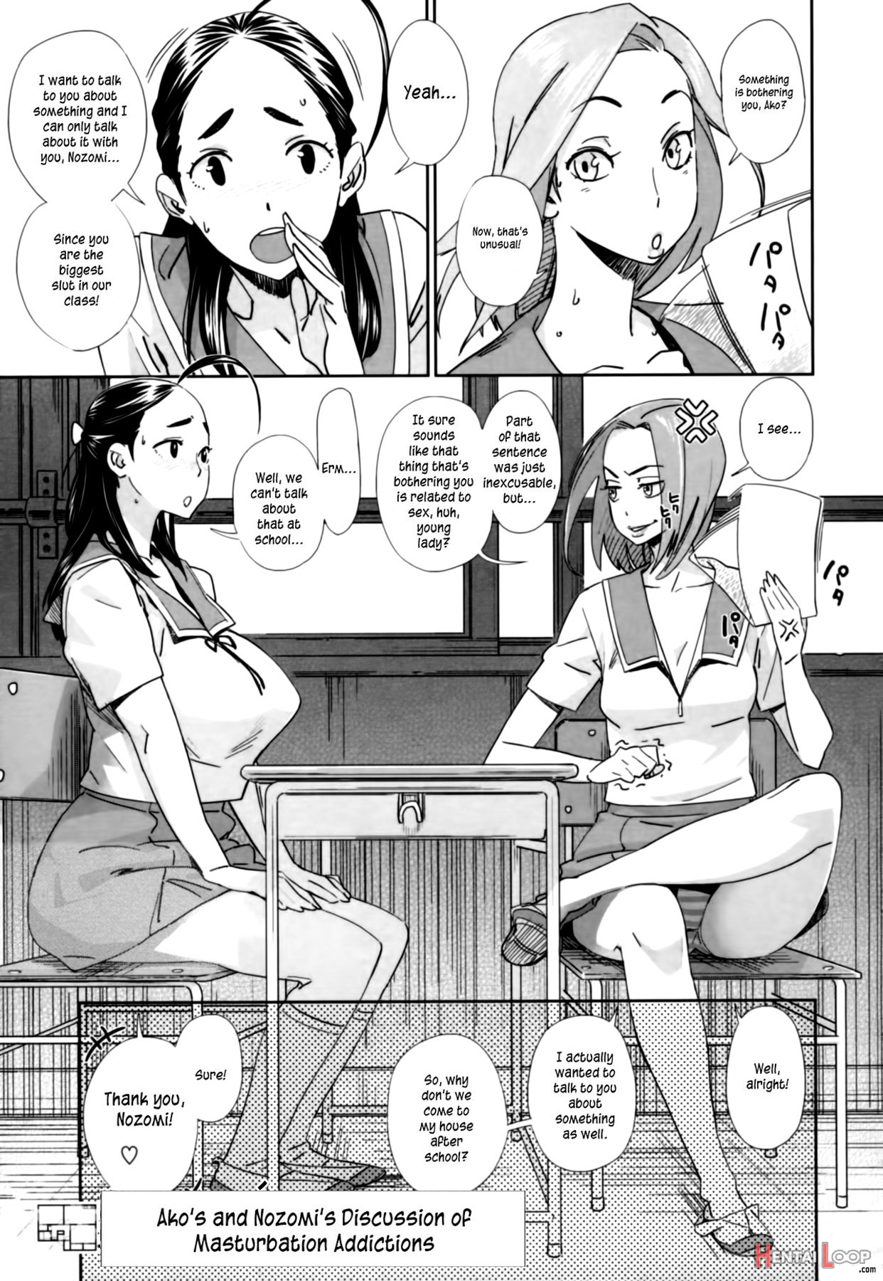 Ako To Nozomi No Onayami Soudan - Decensored page 1