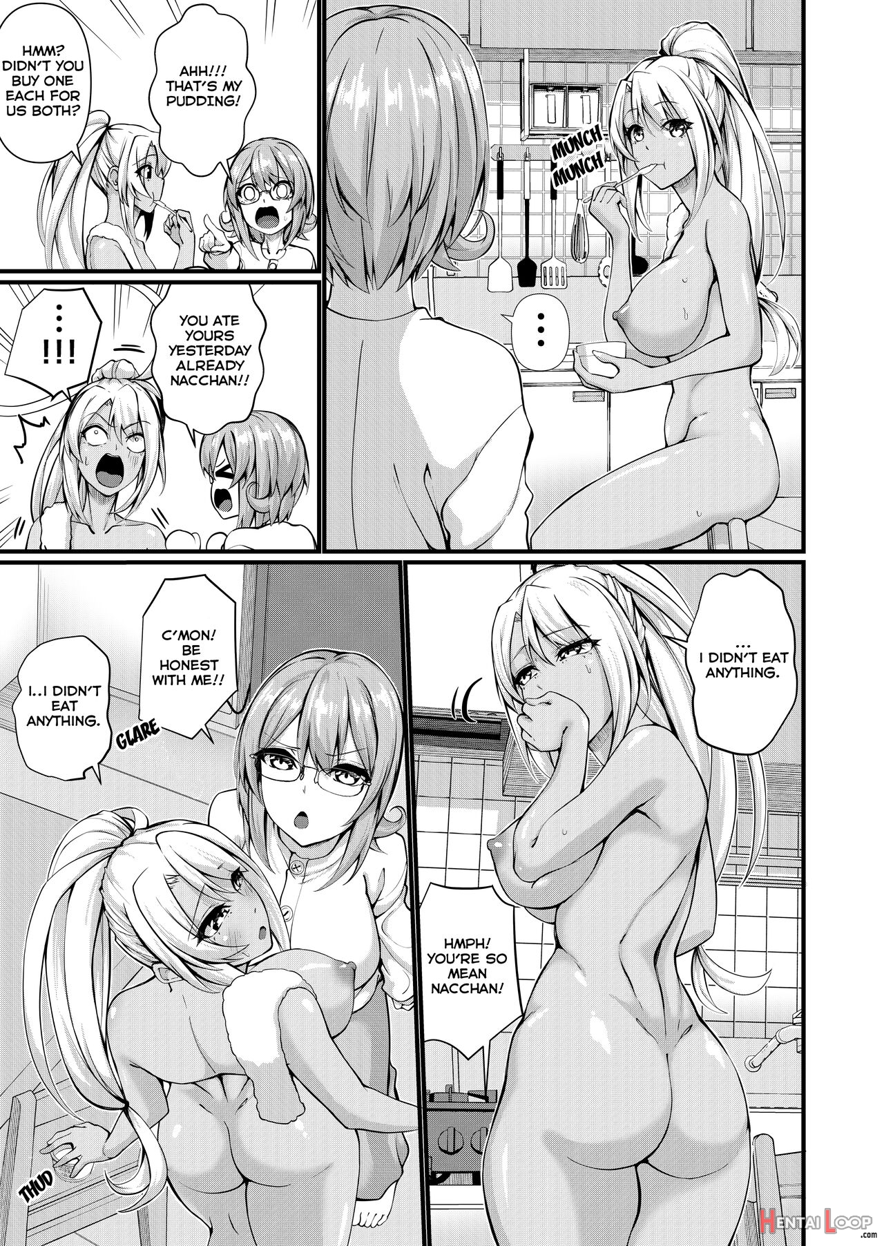 Futanari Gym Shokuin-chan X Majime Koukou Kyoushi-chan 2 page 14