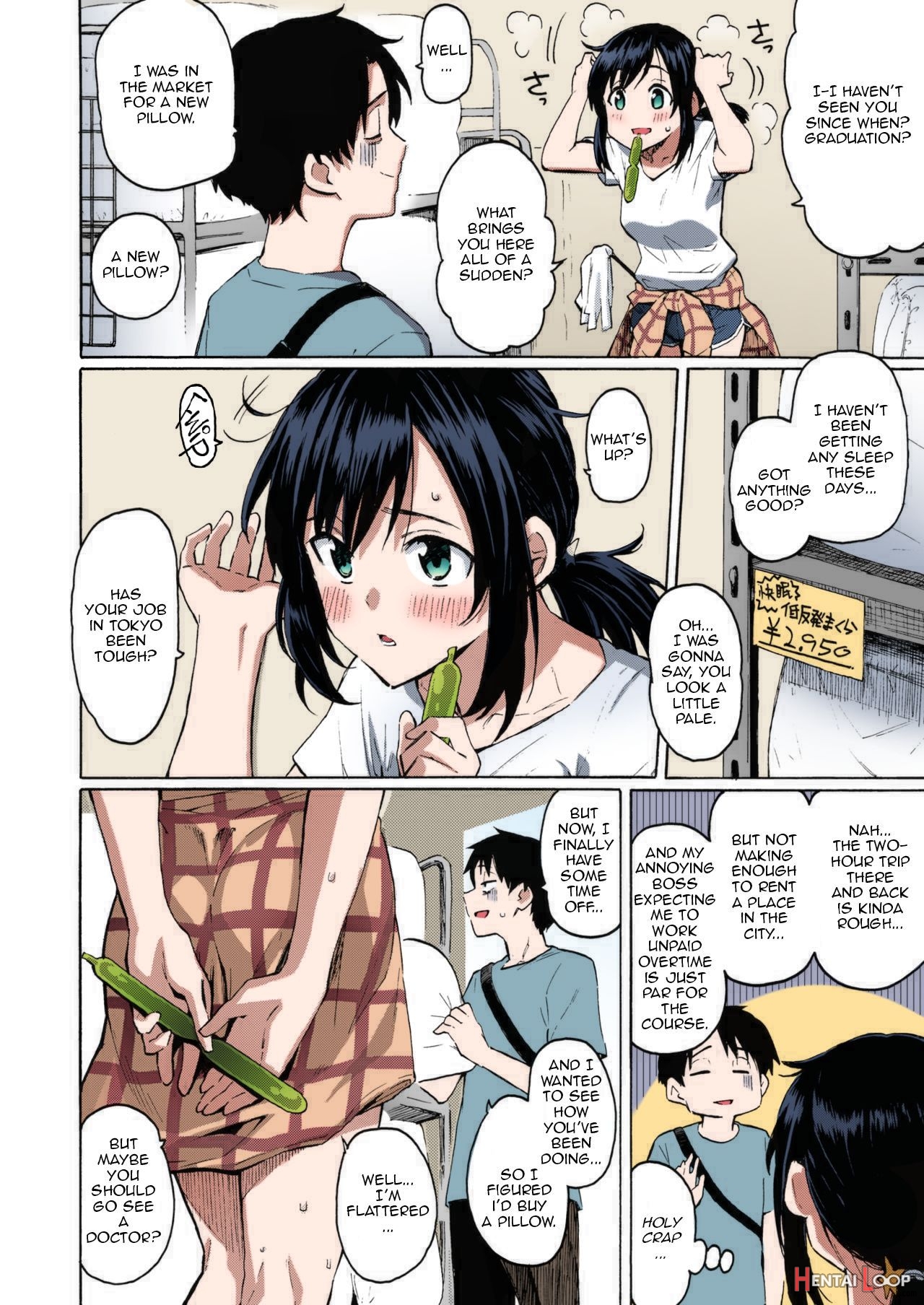 Ishi Ni Makura Shi Nagare Ni Susugu - Colorized page 2