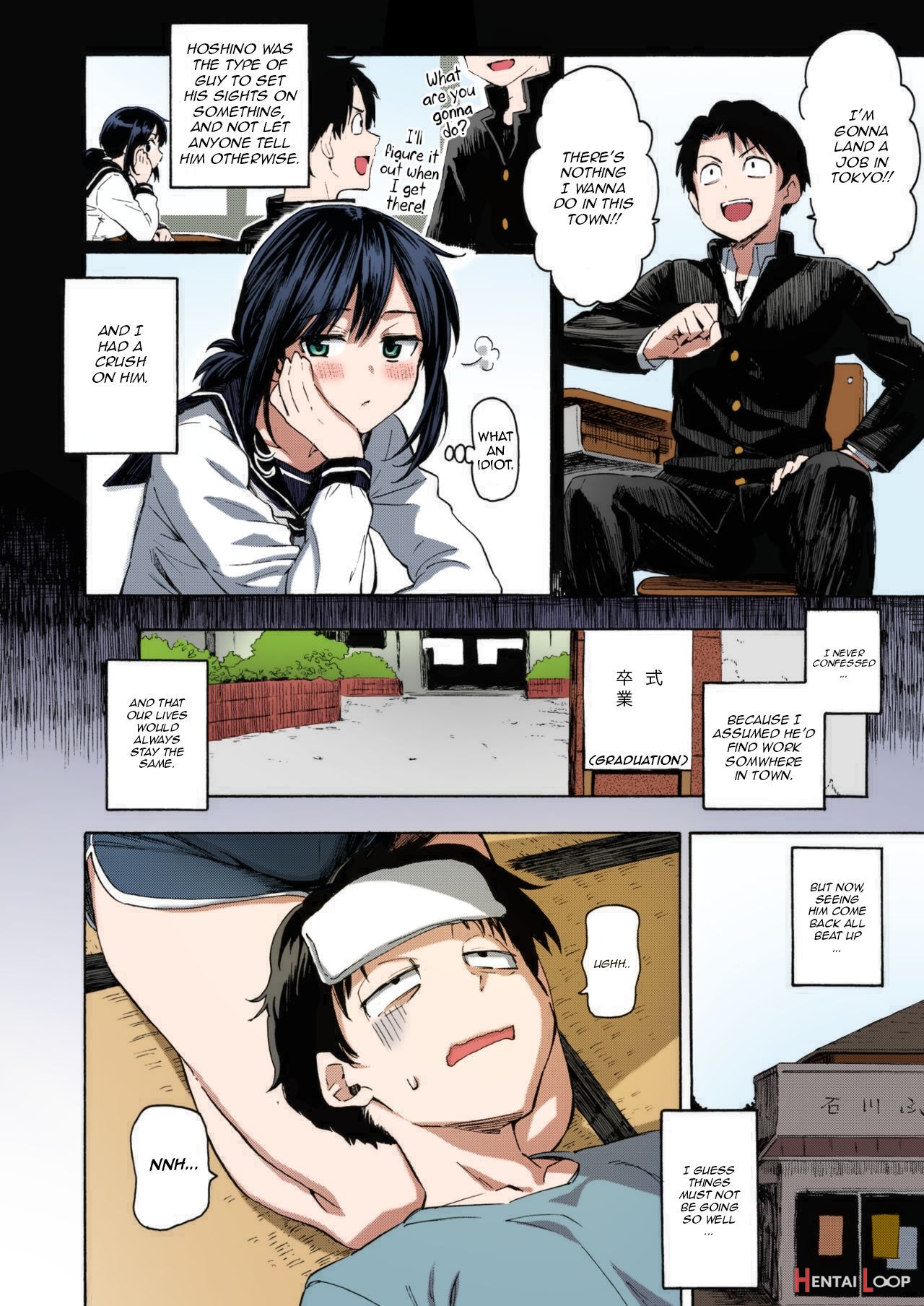 Ishi Ni Makura Shi Nagare Ni Susugu - Colorized page 4