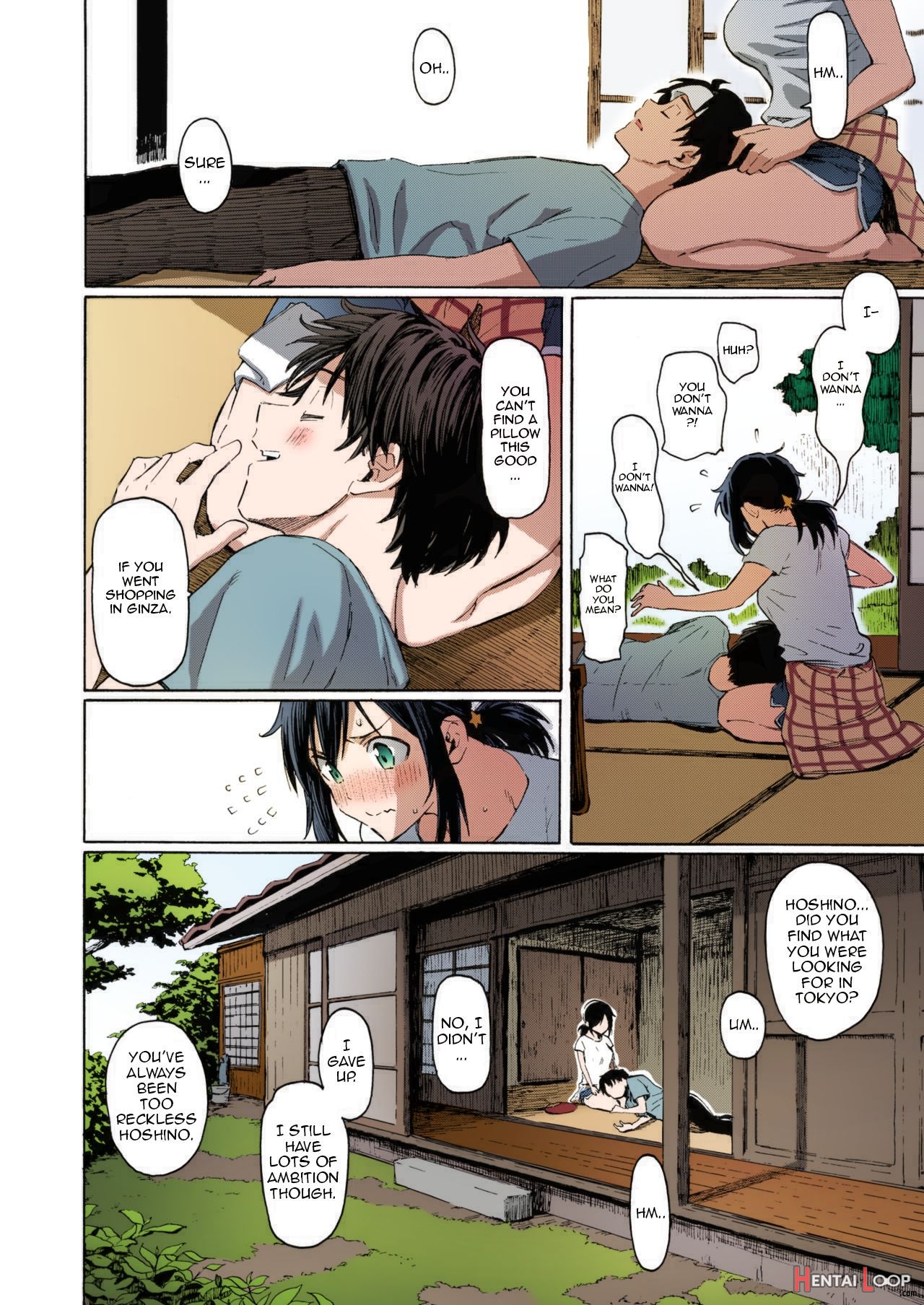 Ishi Ni Makura Shi Nagare Ni Susugu - Colorized page 6