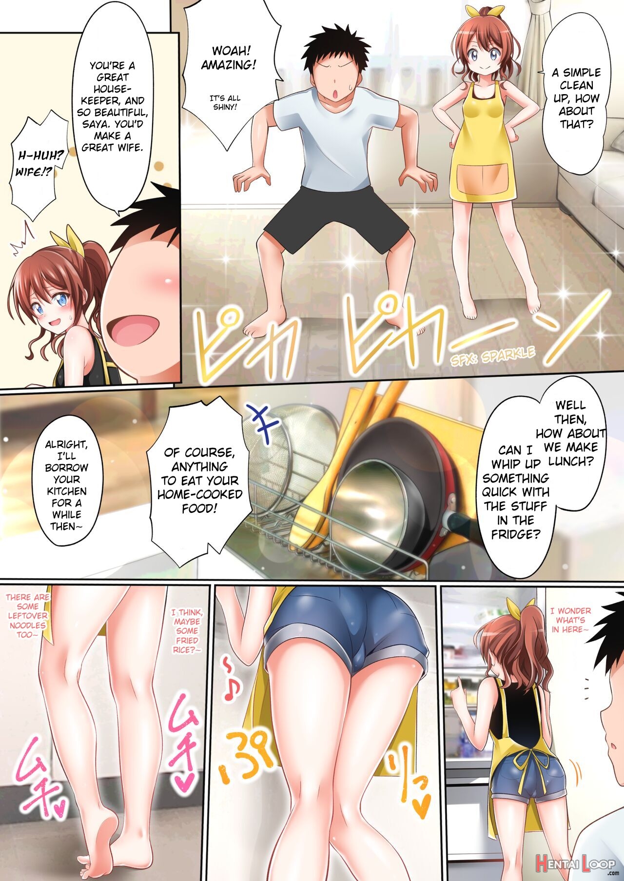 Itatte Kenzen Na Saaya Route page 4