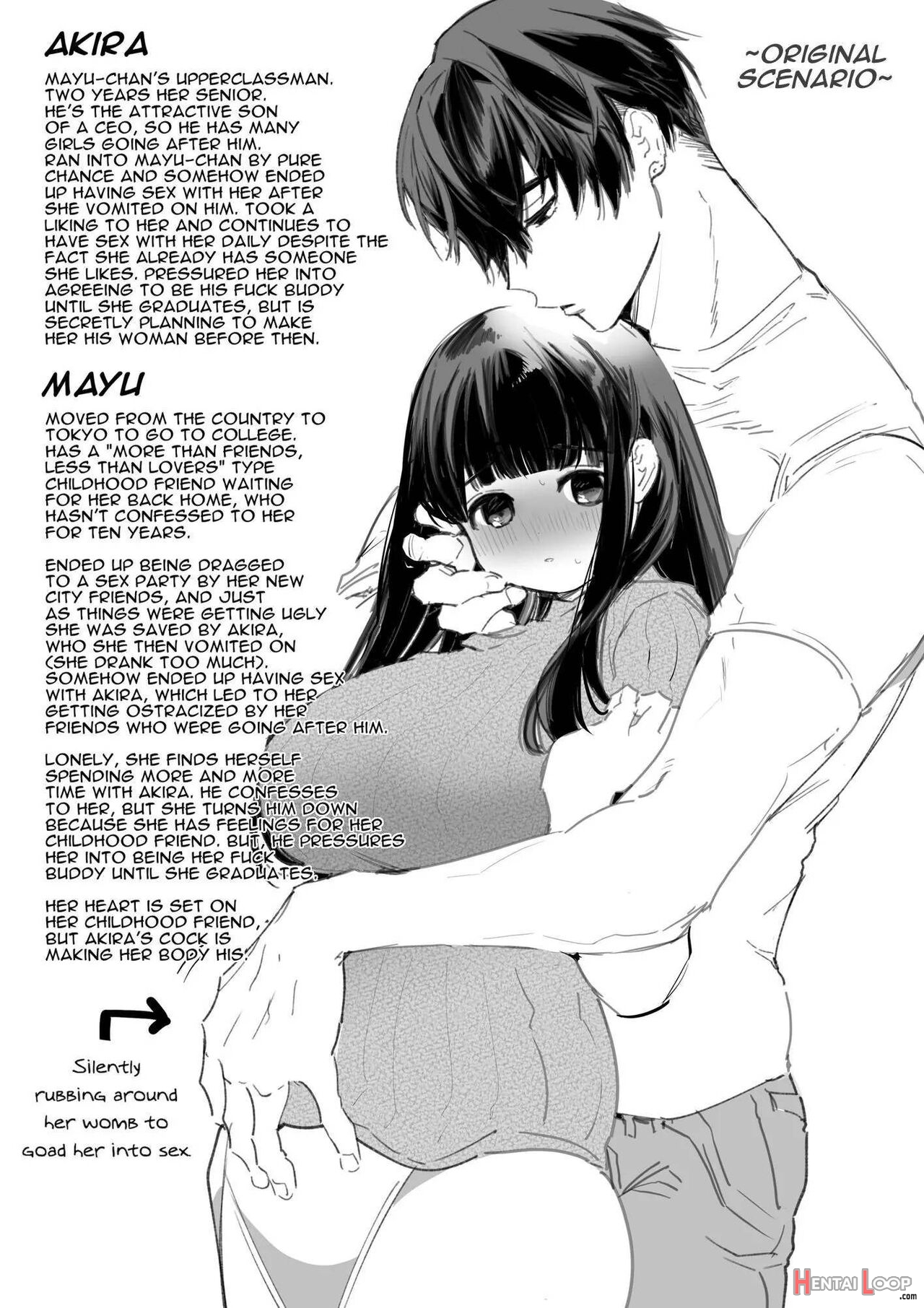 Mayu-chan Ntr ~daigaku Shingaku No Tame Joukyou Shita Kanojo Ga Onzoushi Ni Tsukamari Dekiai Sarete Shimatta~ page 83