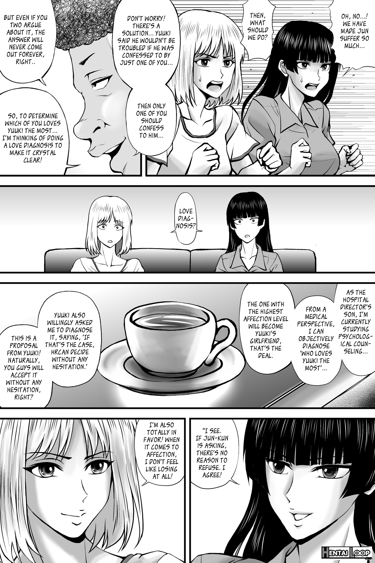 Netorare Love Diagnosis - Part 1 page 11