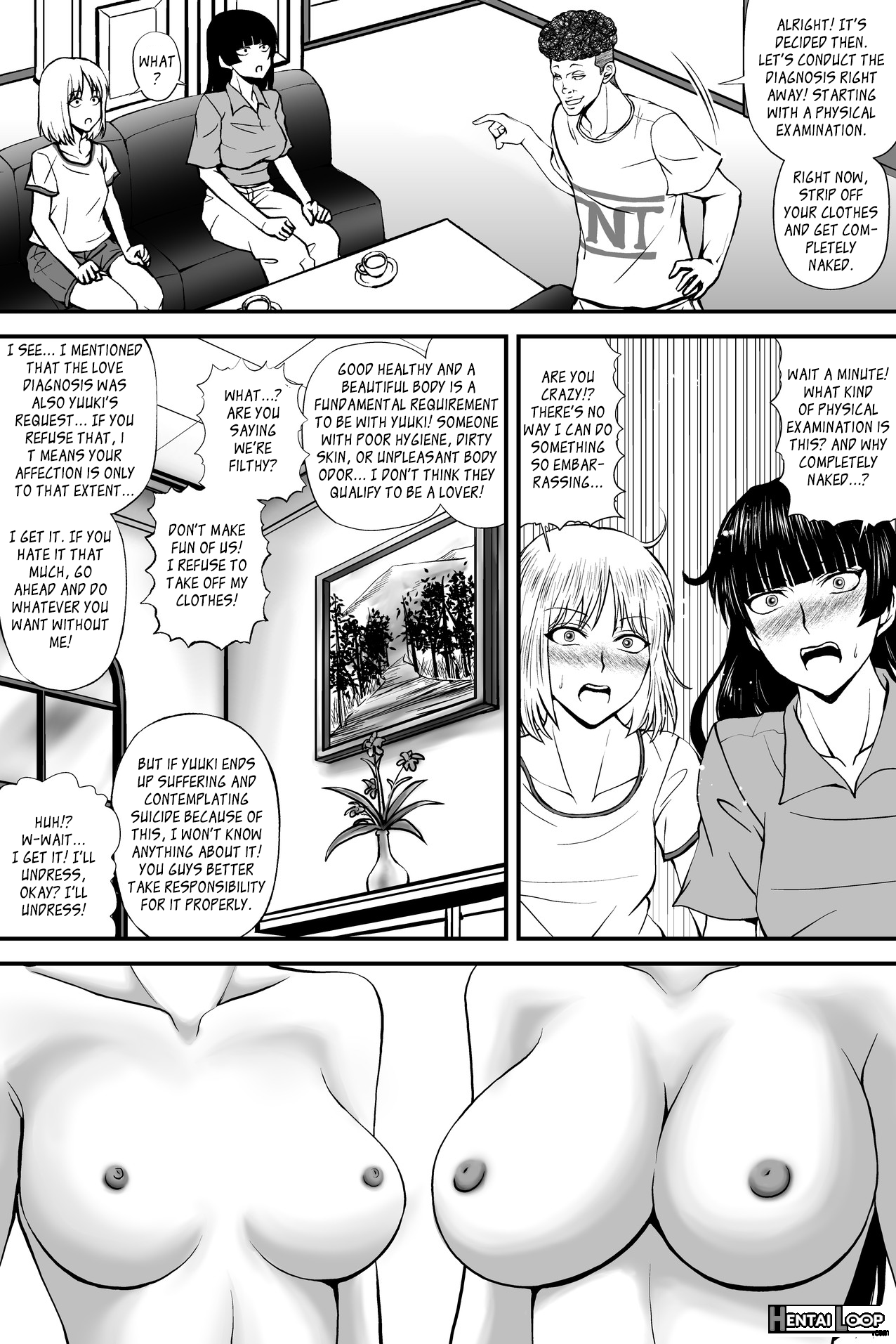 Netorare Love Diagnosis - Part 1 page 12