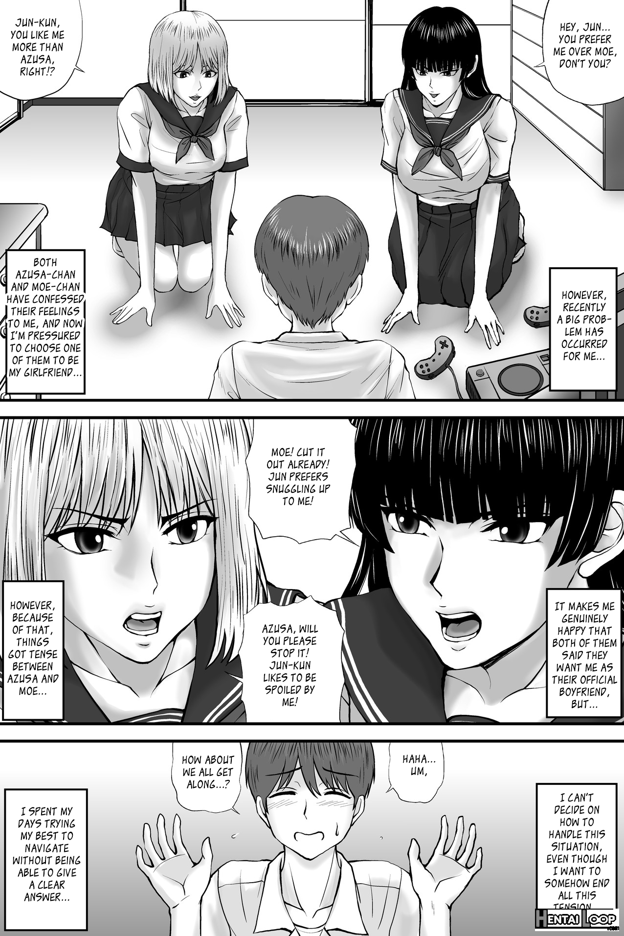 Netorare Love Diagnosis - Part 1 page 4