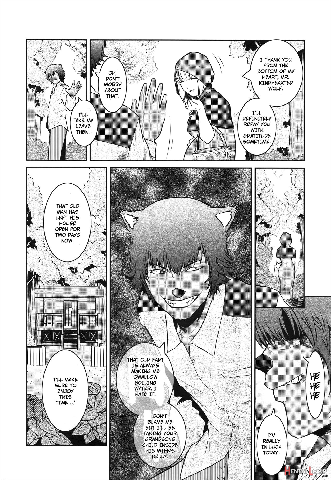 Akazukin-san, Kiwotsukete page 4