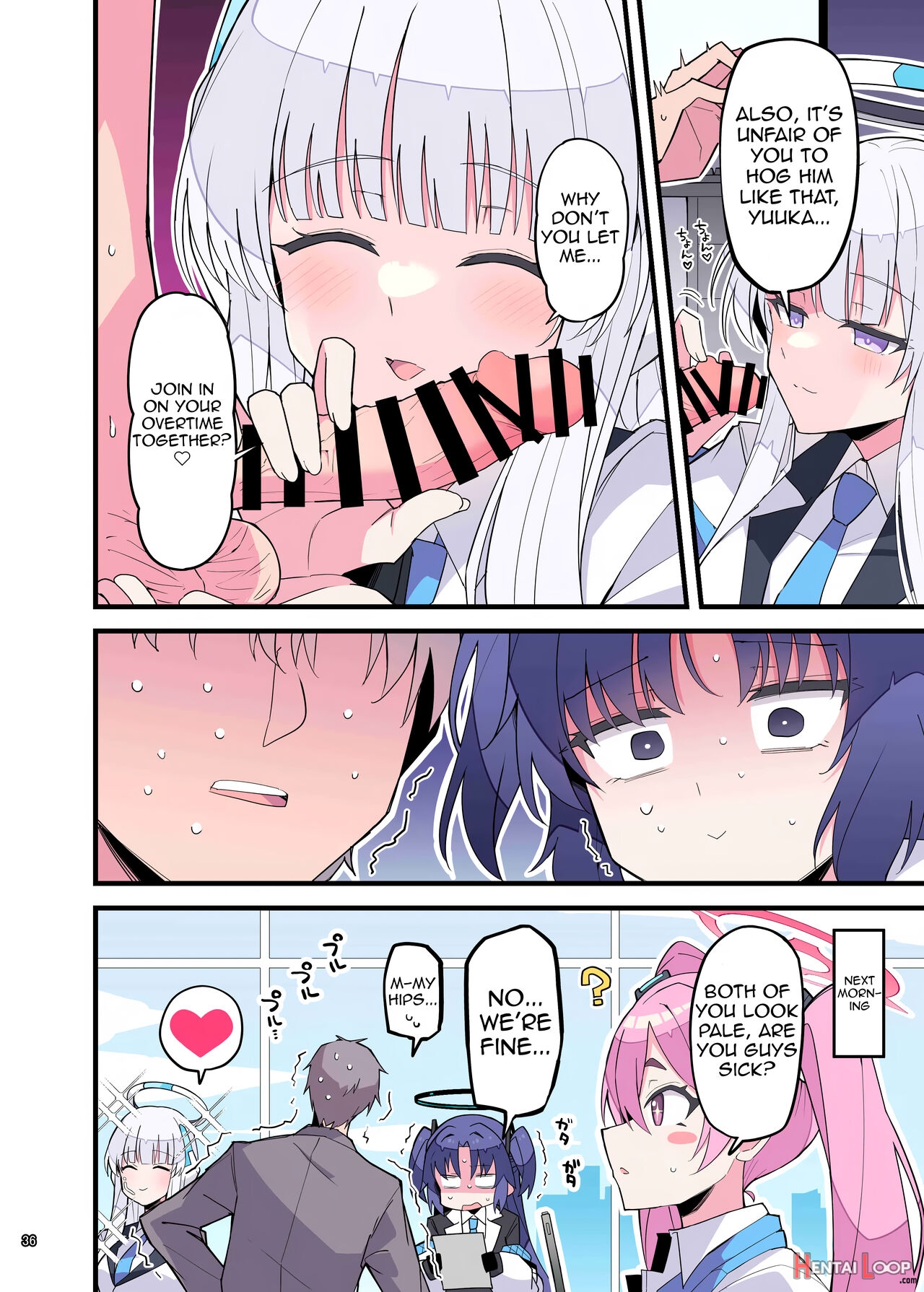 Bluarch Icha Love Ero Goudou "zetsurin Taisai" page 37