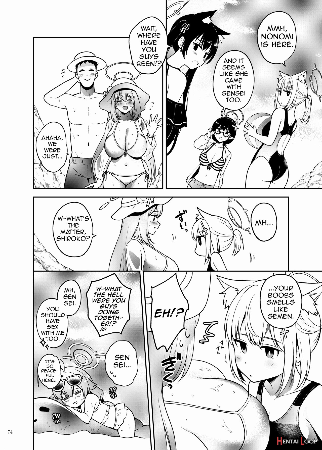 Bluarch Icha Love Ero Goudou "zetsurin Taisai" page 75