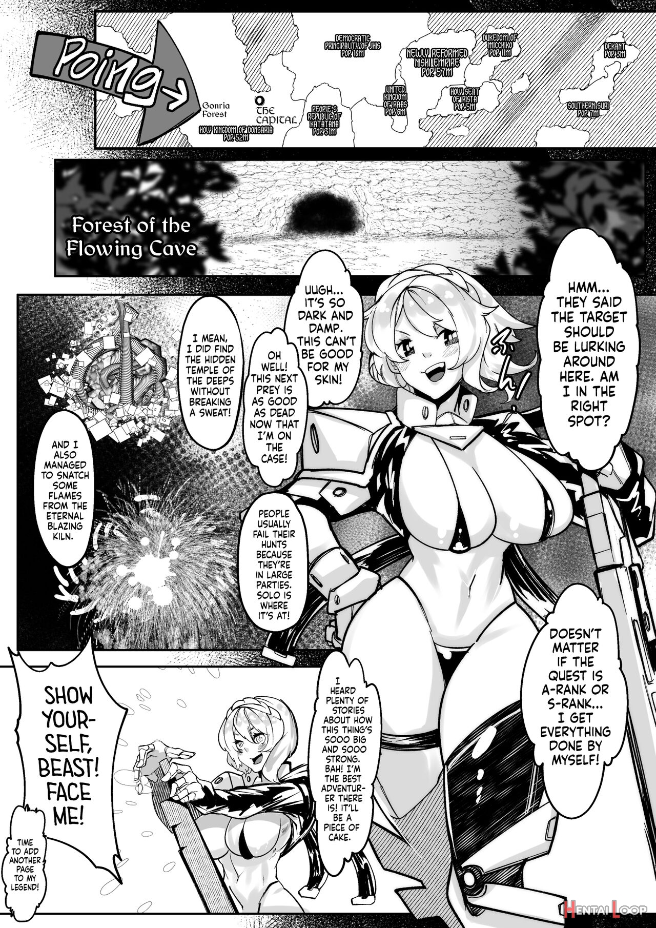 Boukensha-chan To Monster Girl page 2