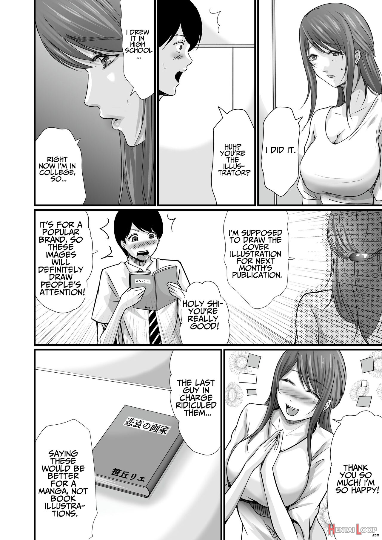 Dreamy Fucklife With A Busty & Brilliant Manga Artist Babe page 13