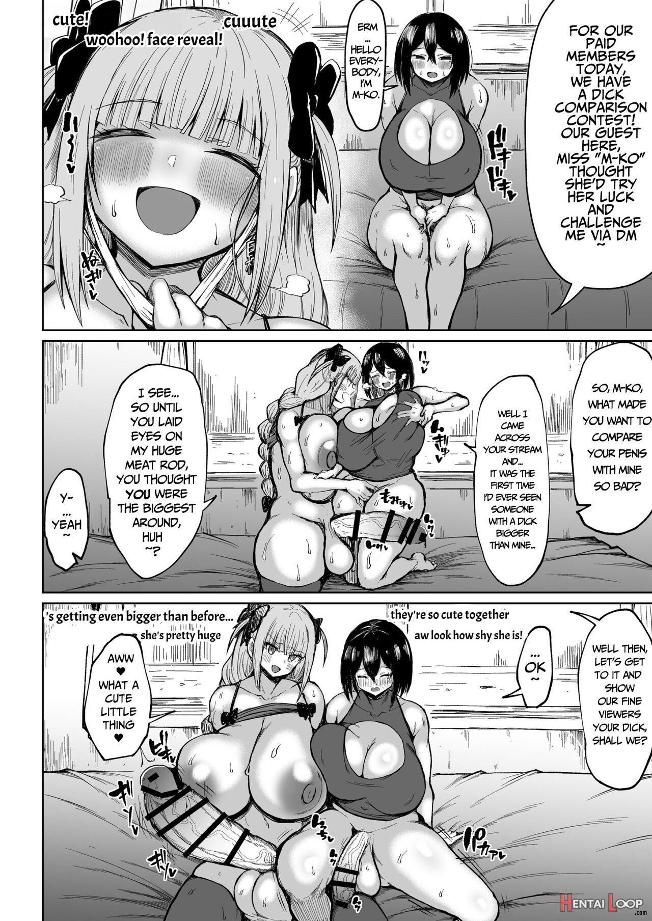 Futanari Kyokon Channel Wa Dekachin Boshuuchuu page 11