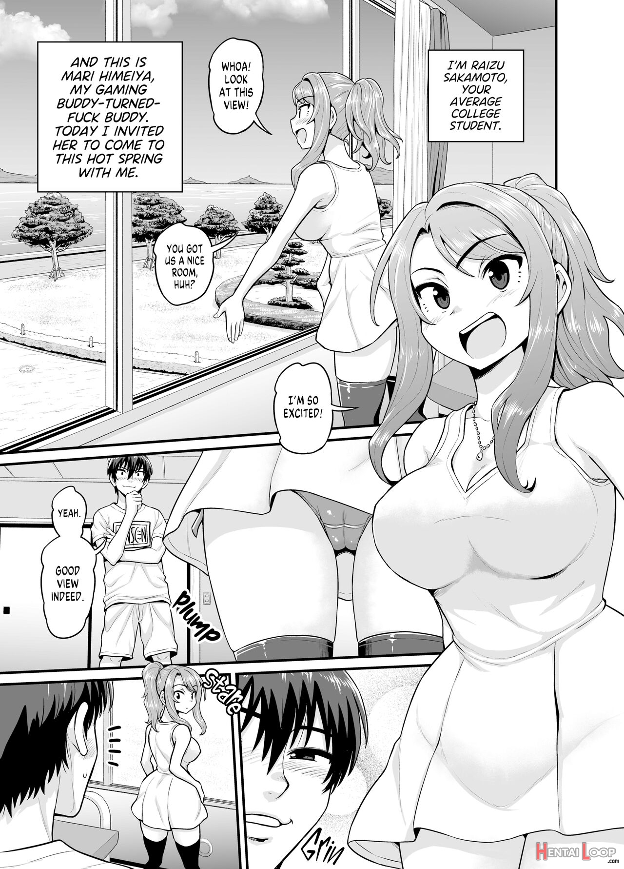 Game Tomodachi No Onnanoko To Onsen Ryokou De Yaru Hanashi Ntrver. - Decensored page 2