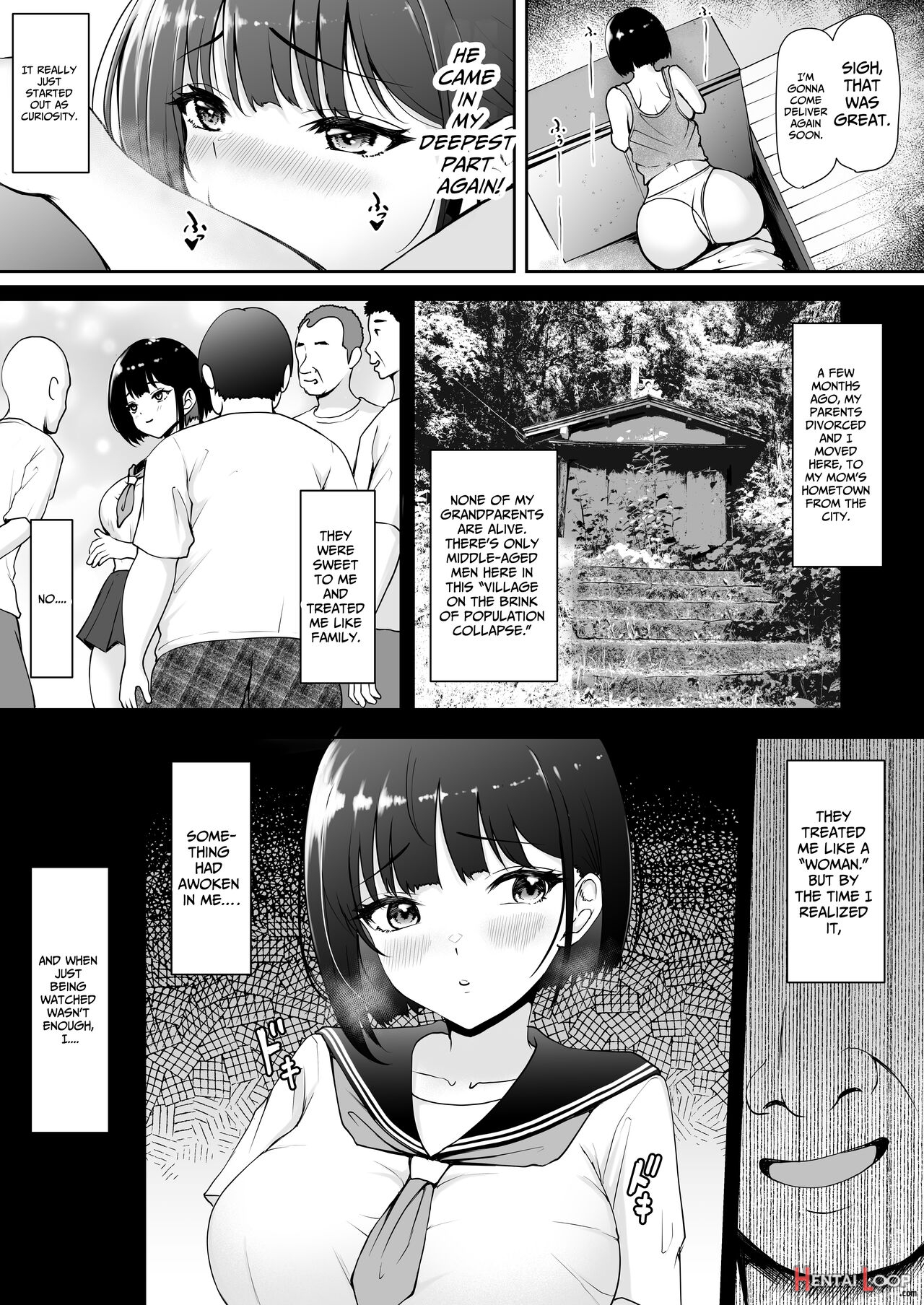 Genkai Shuuraku De Wakai Onna Wa Watashi Dake... ~mura No Onaho Hen~ page 8