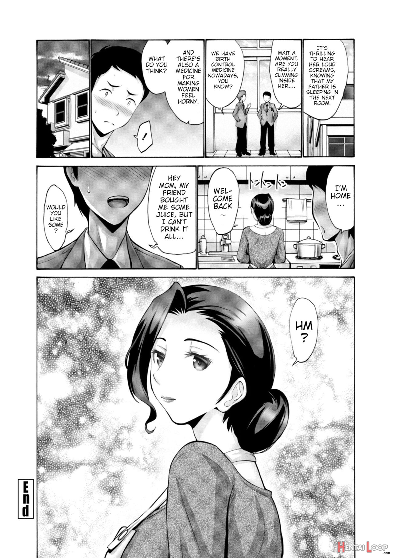 Haha Wa Musuko No Chinpo Ni Koi O Suru + Fanza Tokusouban Furoku page 24