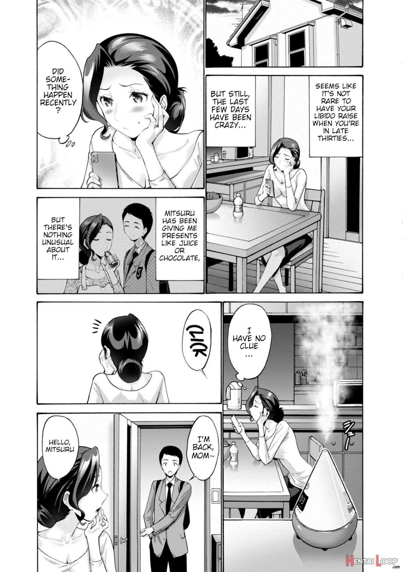 Haha Wa Musuko No Chinpo Ni Koi O Suru + Fanza Tokusouban Furoku page 27