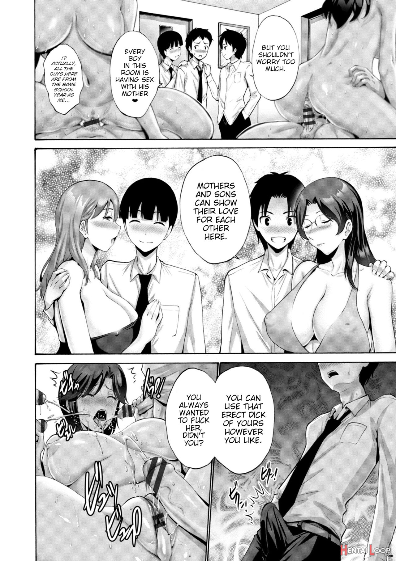 Haha Wa Musuko No Chinpo Ni Koi O Suru + Fanza Tokusouban Furoku page 4