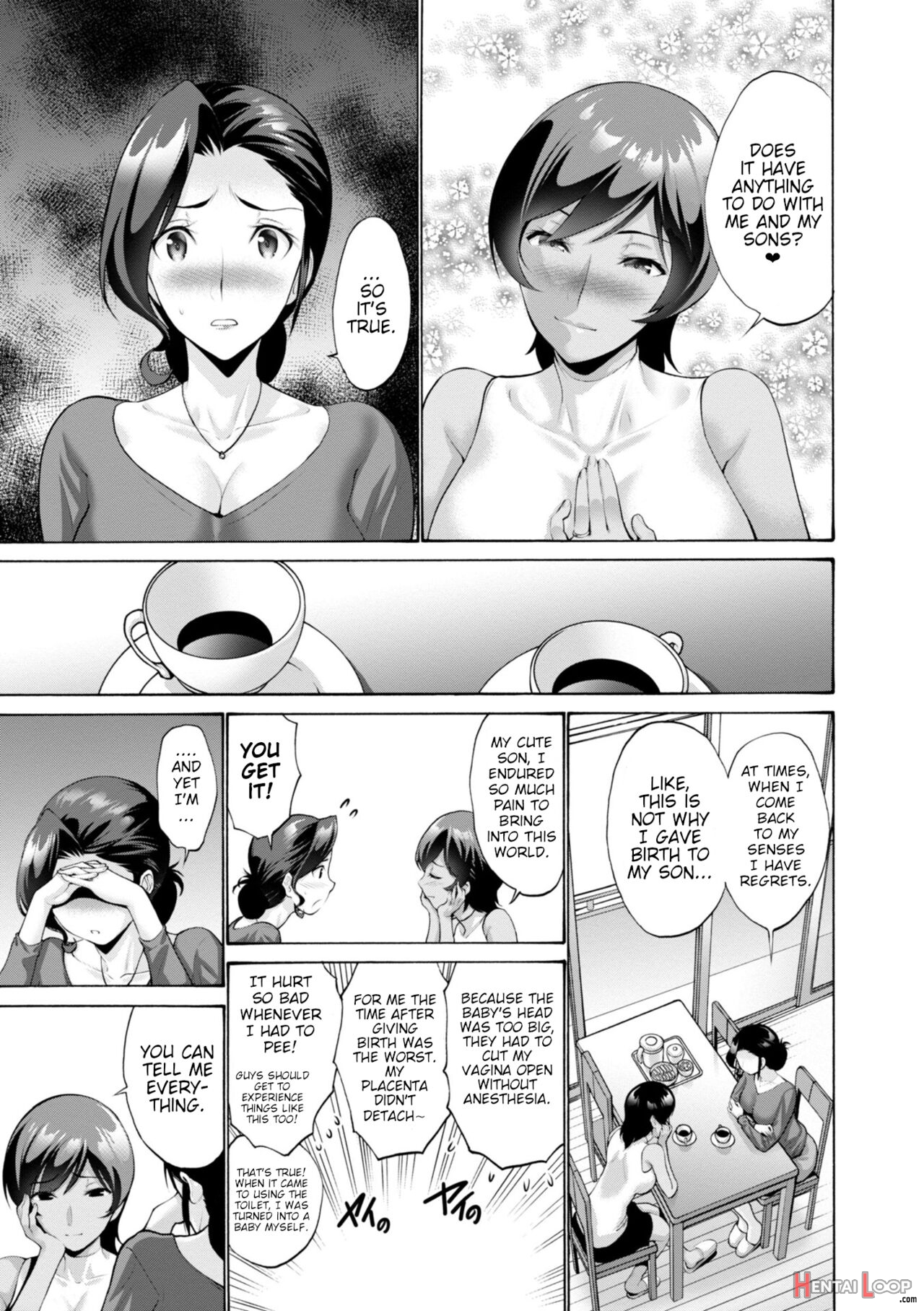 Haha Wa Musuko No Chinpo Ni Koi O Suru + Fanza Tokusouban Furoku page 47