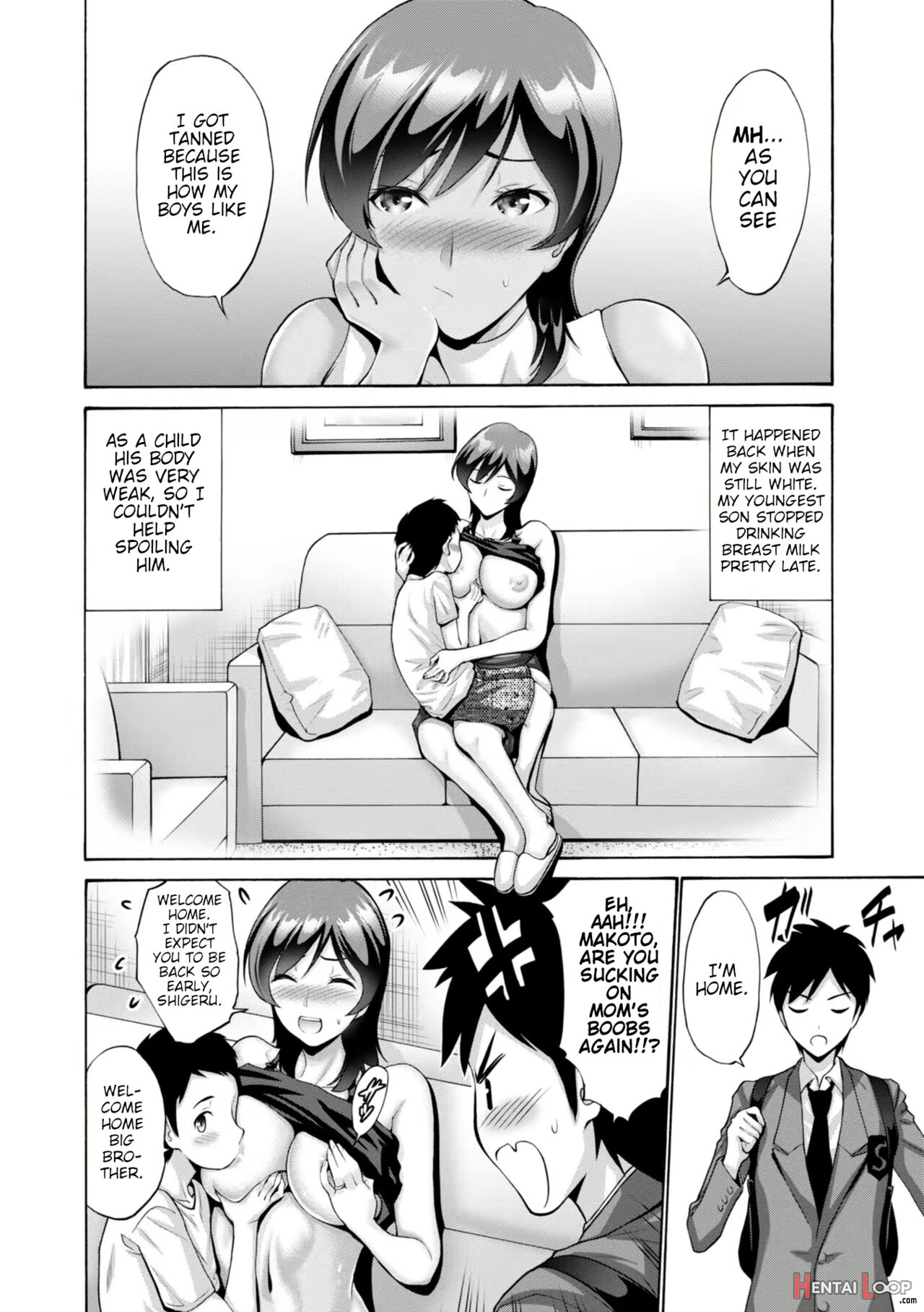 Haha Wa Musuko No Chinpo Ni Koi O Suru + Fanza Tokusouban Furoku page 66