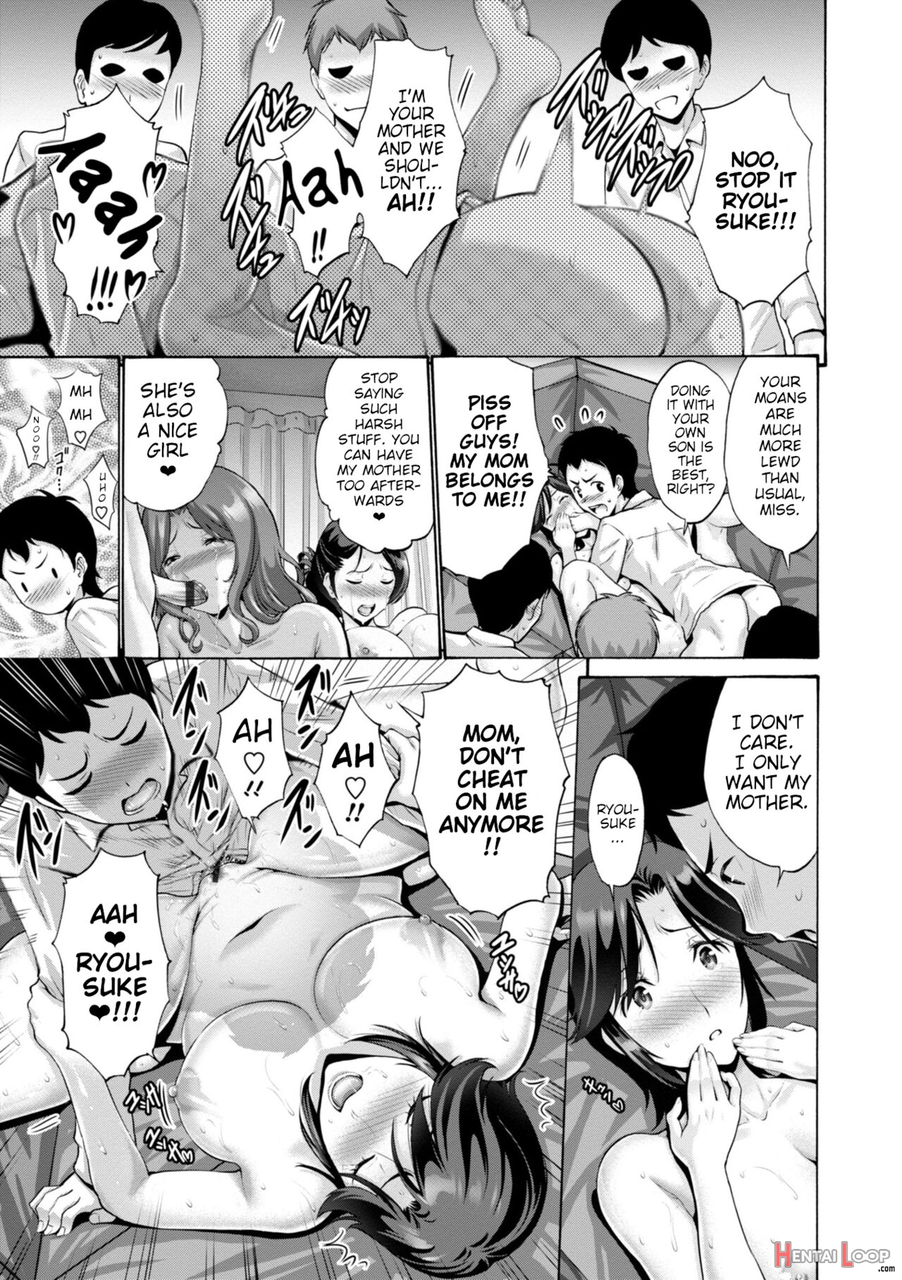 Haha Wa Musuko No Chinpo Ni Koi O Suru + Fanza Tokusouban Furoku page 7