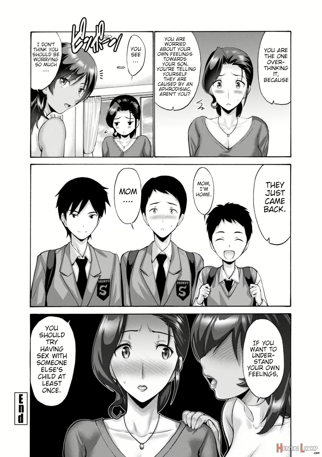 Haha Wa Musuko No Chinpo Ni Koi O Suru + Fanza Tokusouban Furoku page 86