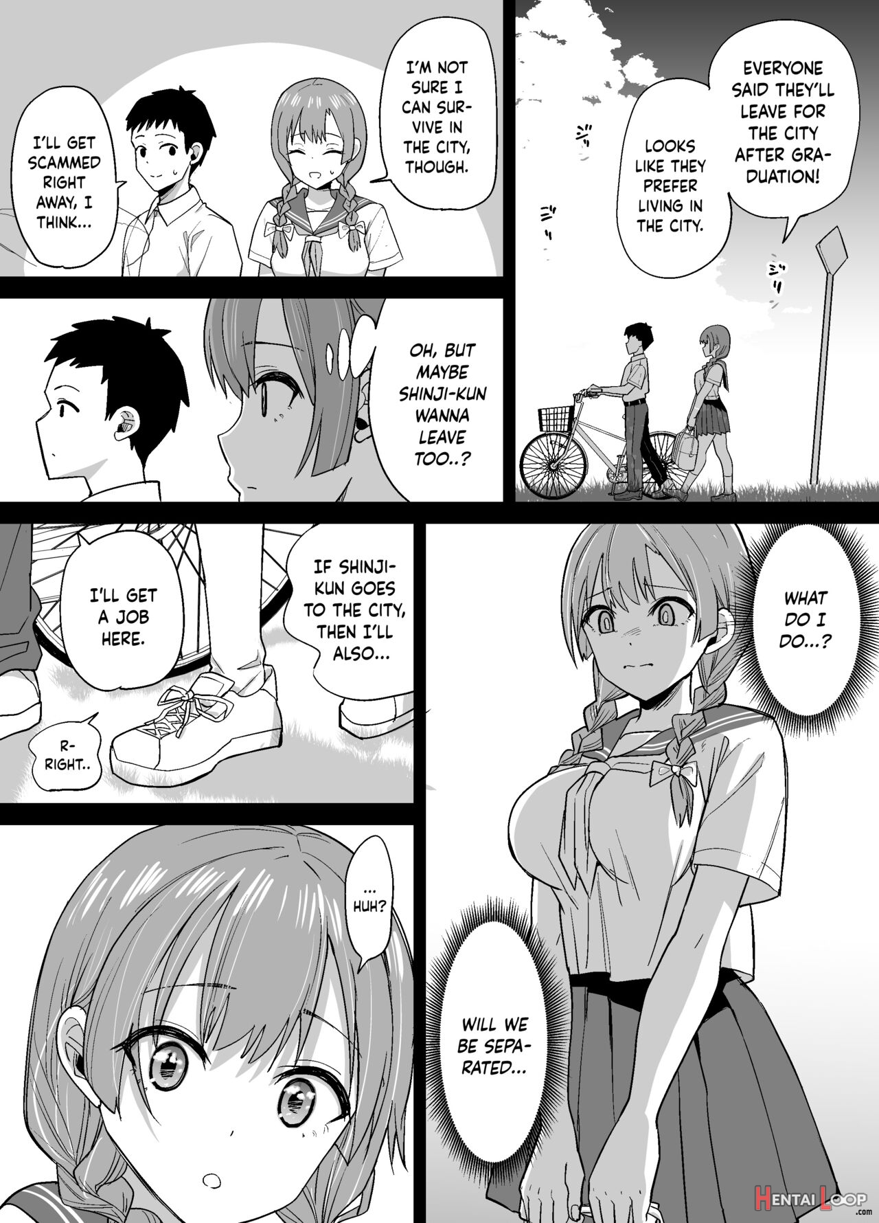 Inaka De Wa Kawaii Kanojo Wo Furyou No Senpai Ni Netorare page 17