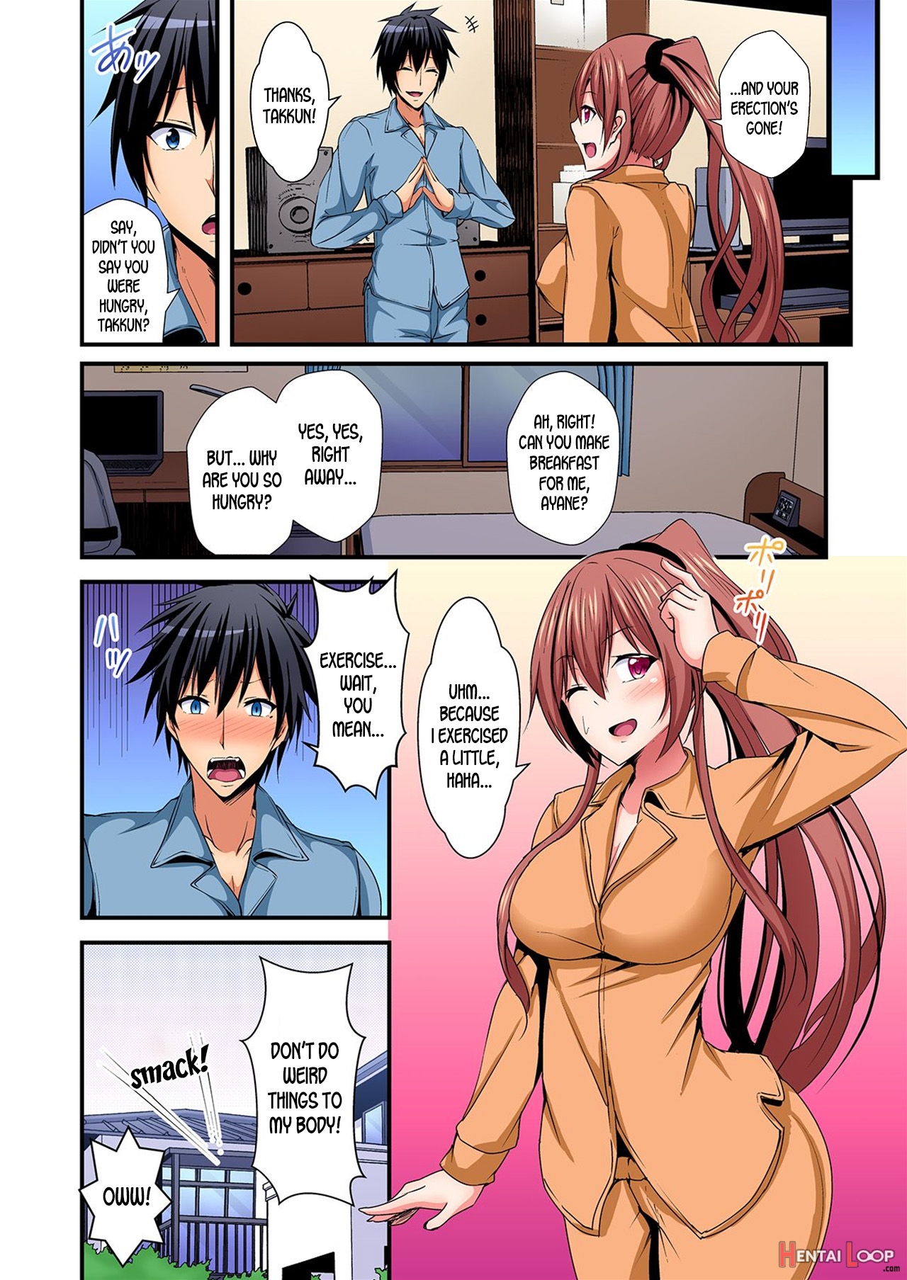 Irekawatte Dotabata Ecchi! ~aya-nee No Binkan Na Karada Ni Ore Wa Taerarenai page 75