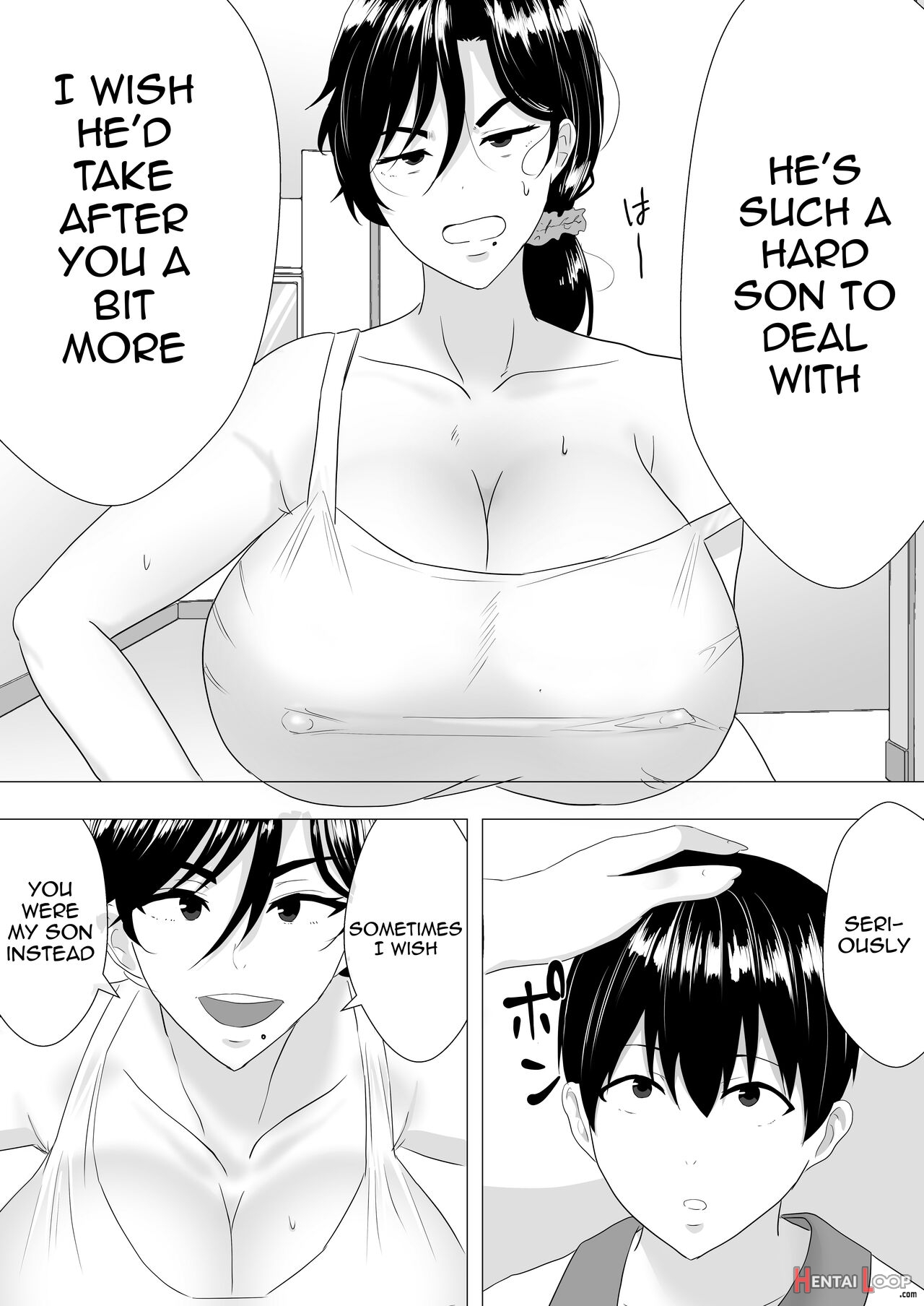 Kimottama Kaa-chan ~genki Mama Ga Boku No Dekachin Ni Ochiru Made~ page 5