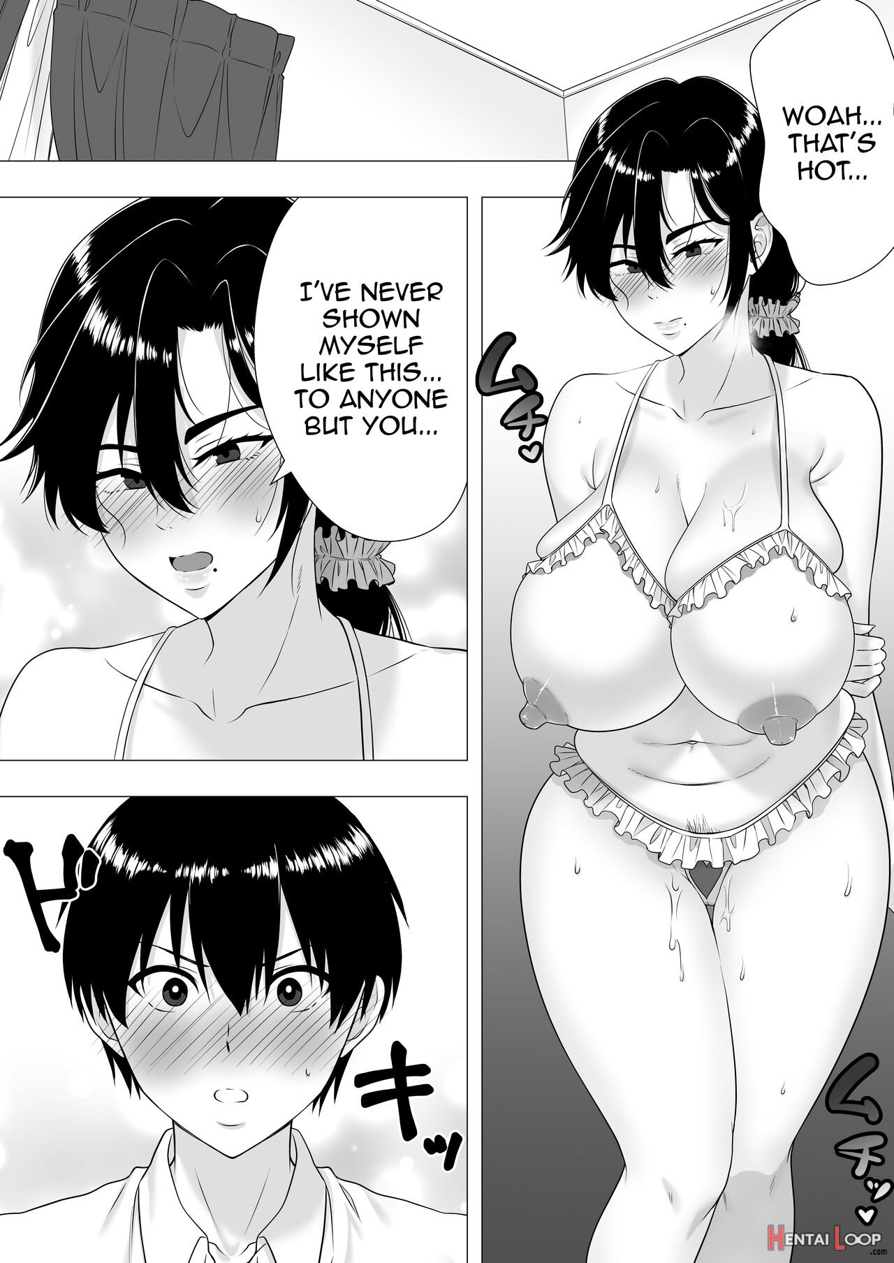 Kimottama Kaa-chan ~genki Mama Ga Boku No Dekachin Ni Ochiru Made~ page 51