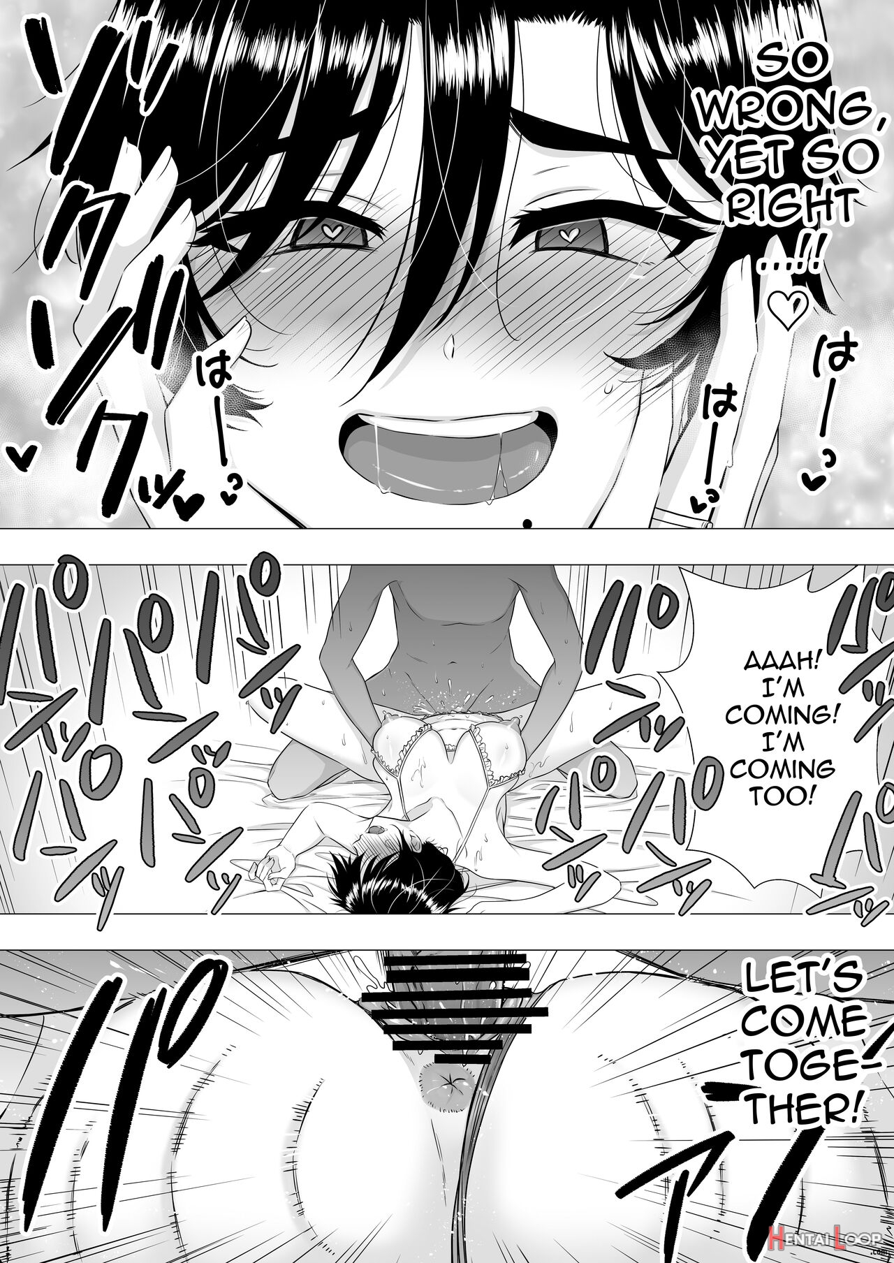 Kimottama Kaa-chan ~genki Mama Ga Boku No Dekachin Ni Ochiru Made~ page 58