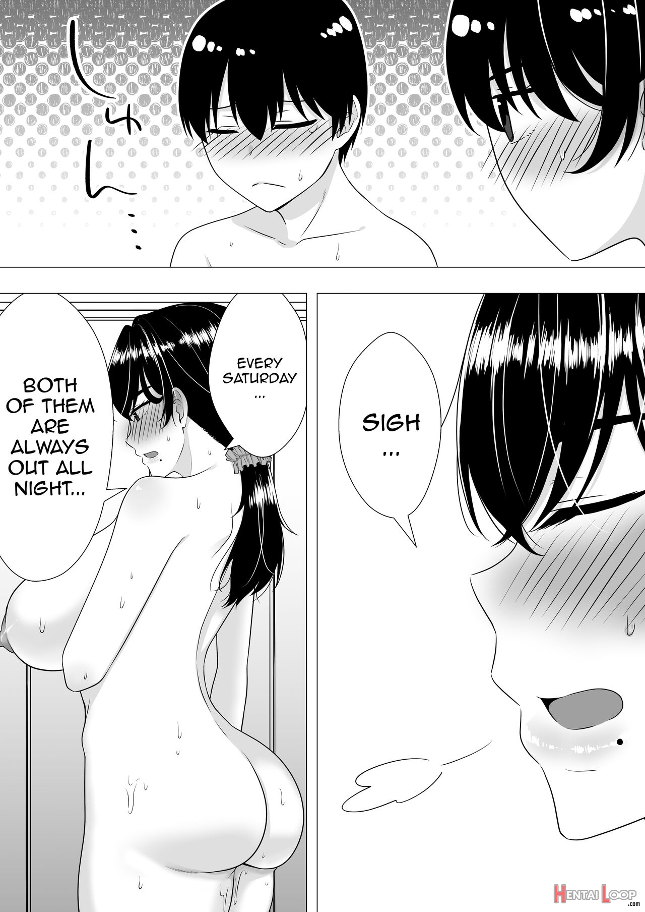 Kimottama Kaa-chan ~genki Mama Ga Boku No Dekachin Ni Ochiru Made~ page 71