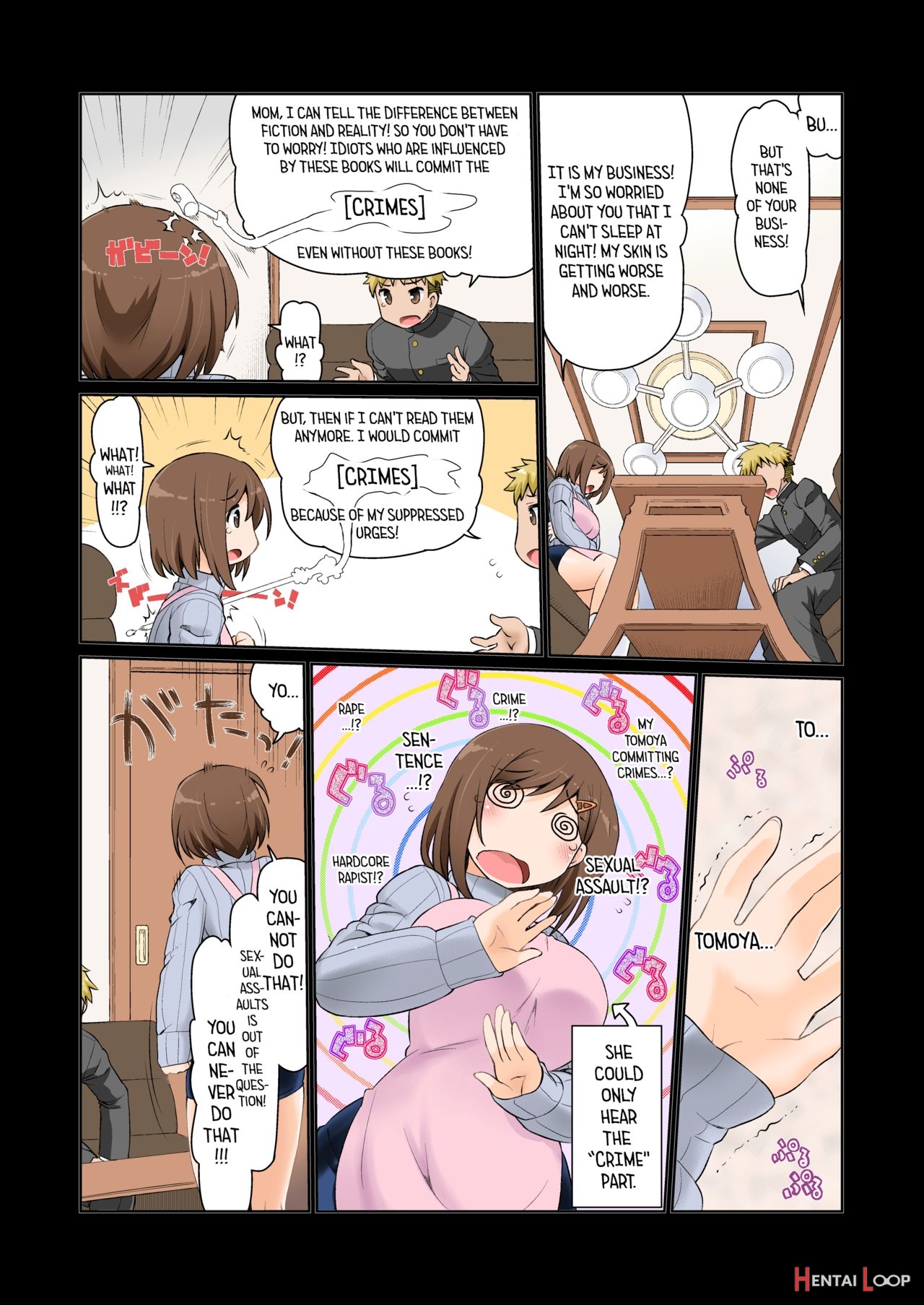 Mama Hame Sex (tsuya) - Decensored page 6