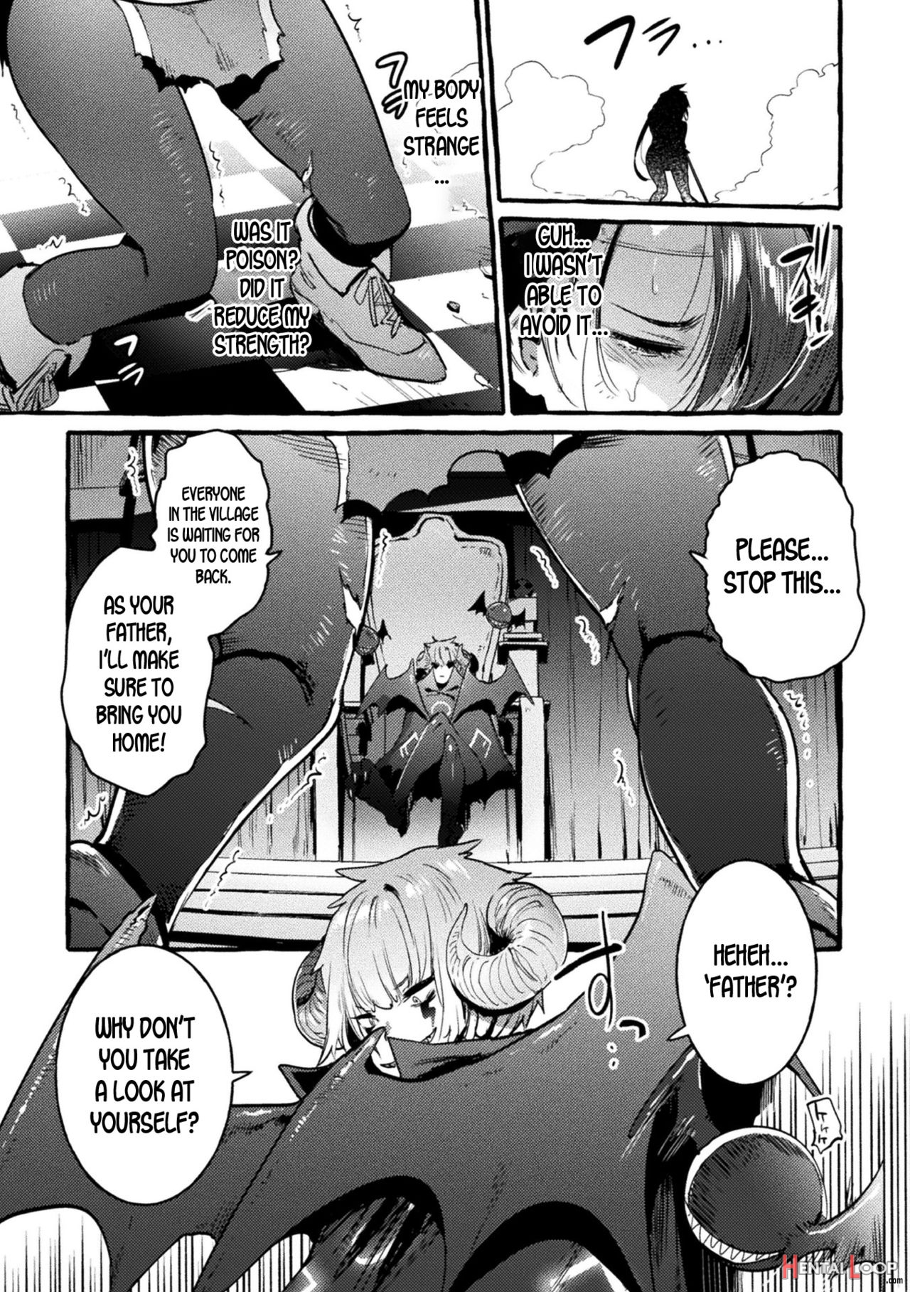 Musuko Ga Maou No Nyotaika Otou-san Yuusha, Otsu page 3