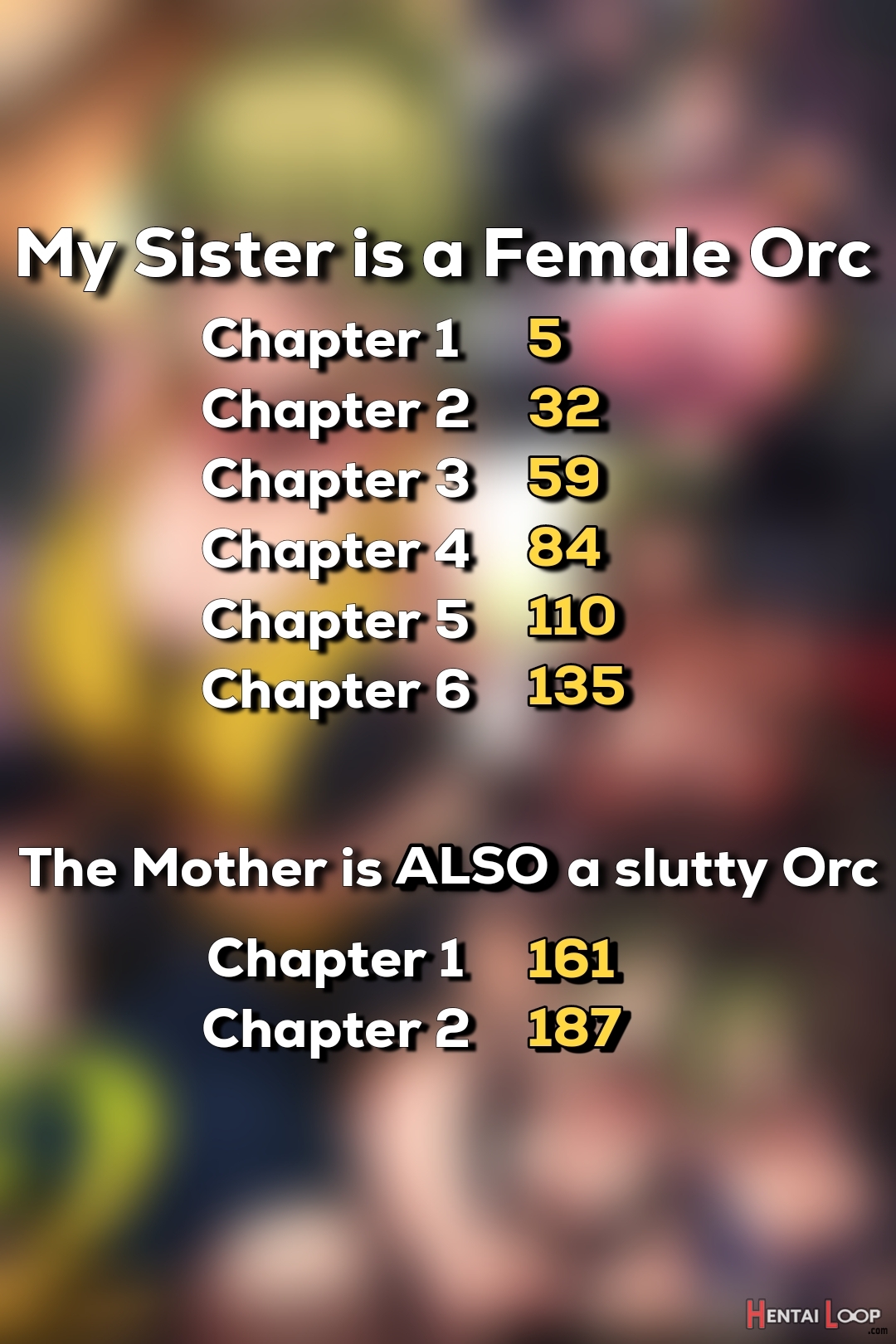 My Little Sister & The Mother Is A Female Orc H.q. Collection page 2