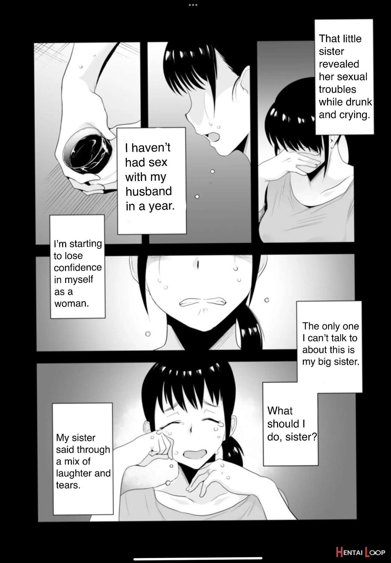 Netorare Shimai ~ane No Danna To Honki Sex~ page 4