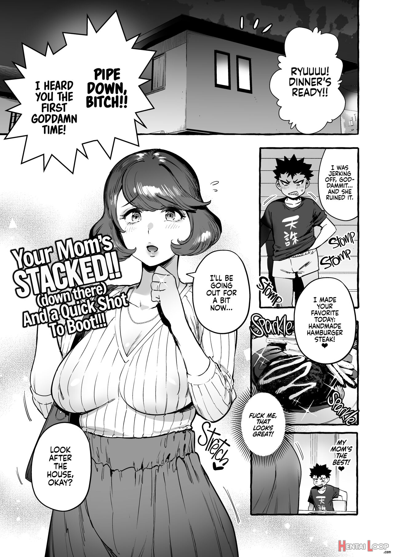 Omae No Kaa-chan Kyokondashi Sourou!! - Decensored page 2