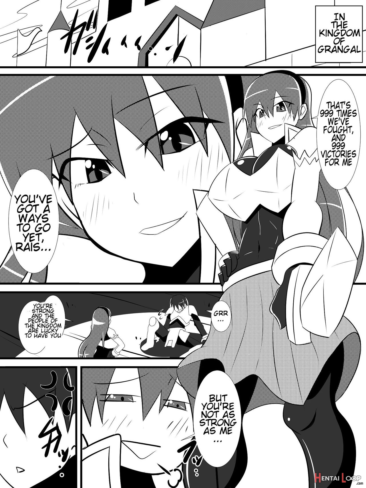 Osananajimi No Onna Kishi Ga Oujo Ni Naru Made Zenpen page 2