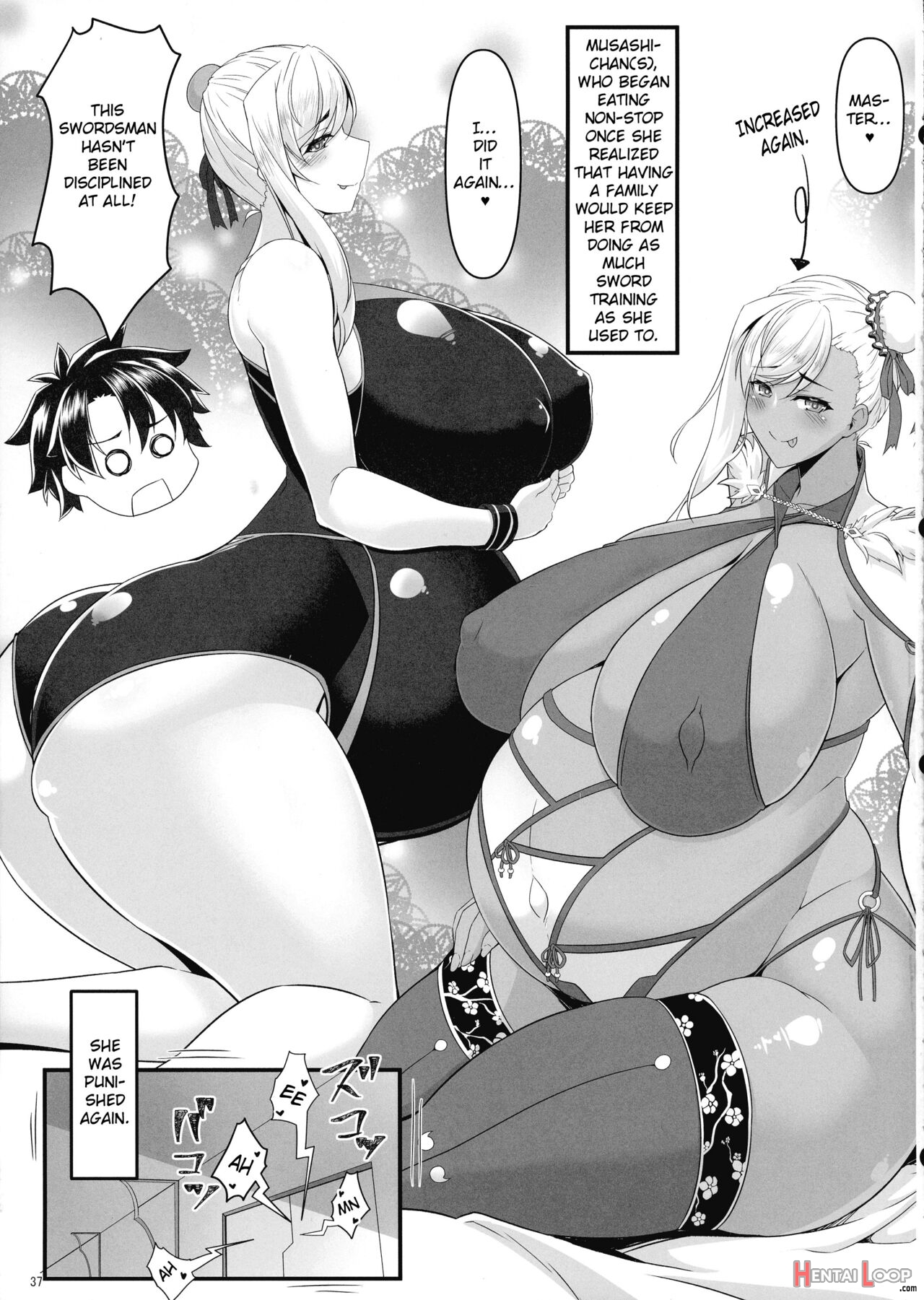 Oshiokidabe Musashi-chan! page 36