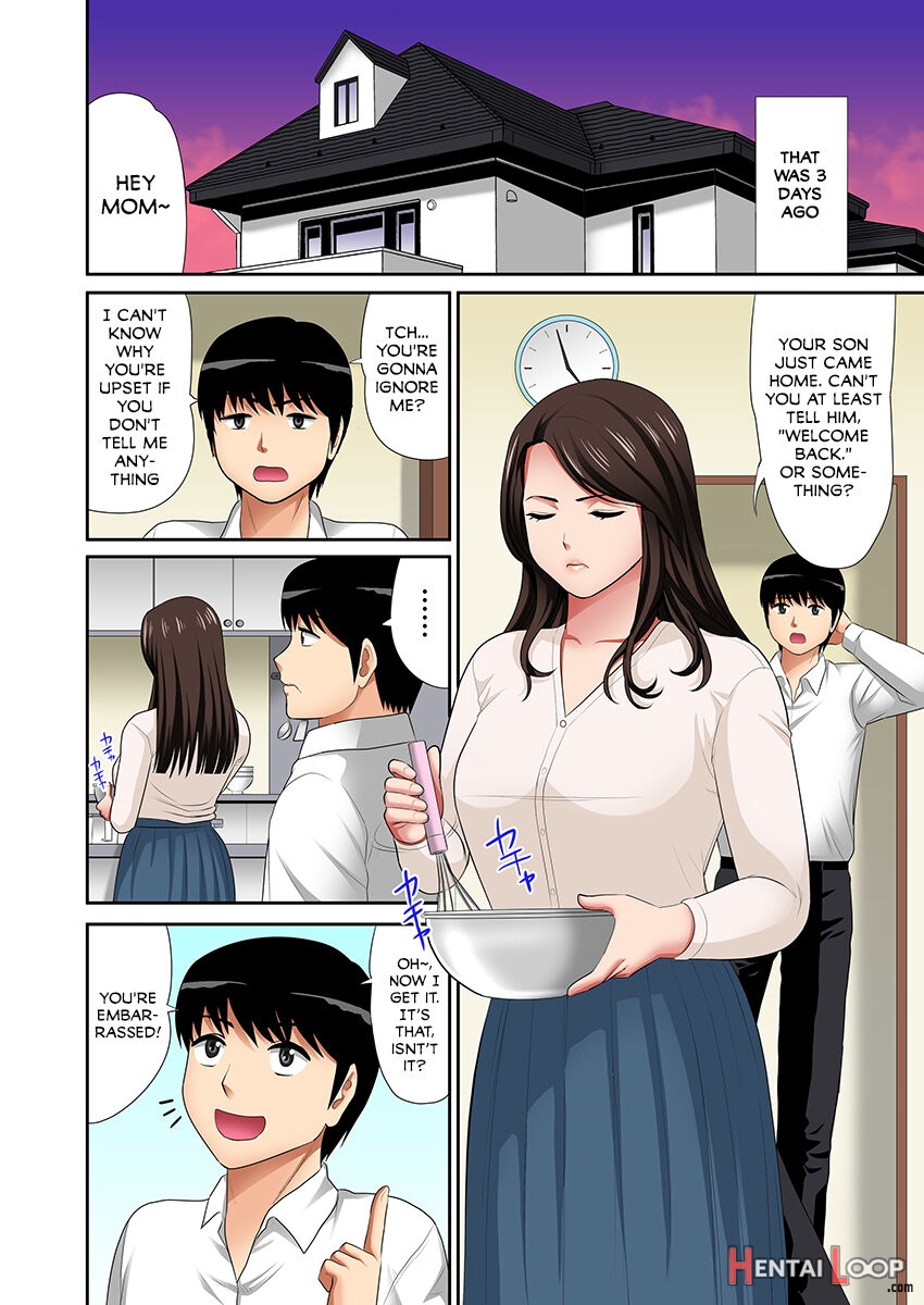 "otou-san Ni Iwanaide..." Jukujo Fuuzoku, Shimei Shitara Haha Datta! (full Color) Vol. 1 page 51