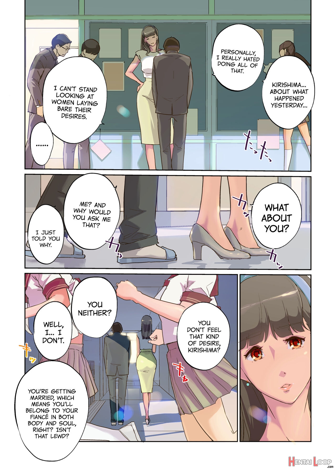 Sex To Kyoushitsu To Danshi Seito To Onna Kyoushi page 10